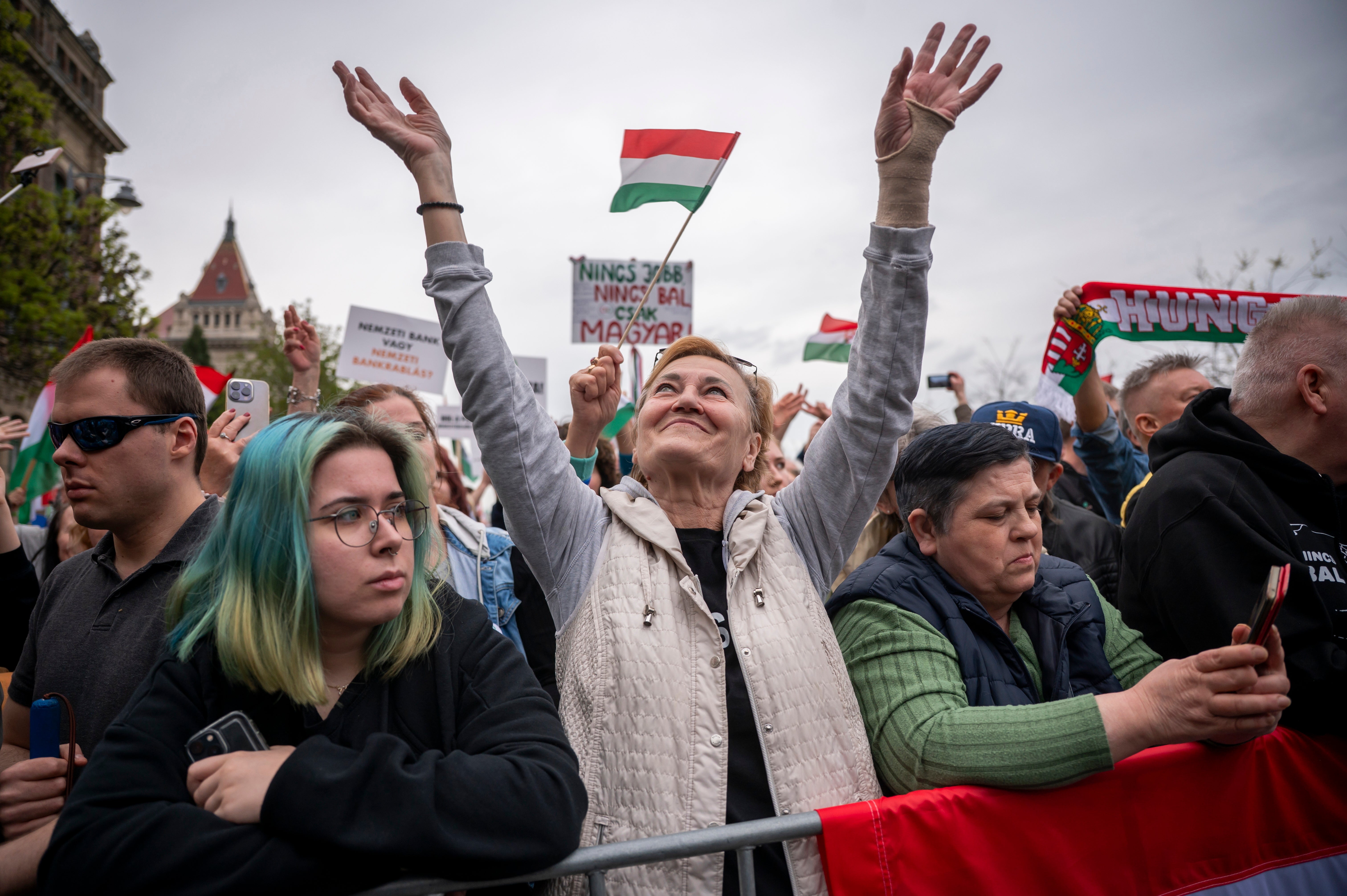Hungary Opposition Rally