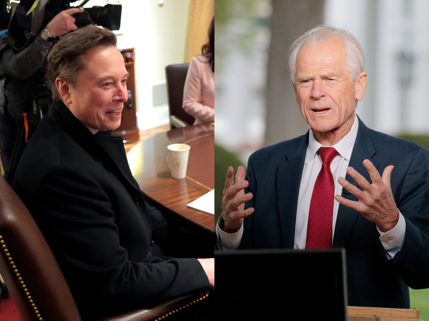 Elon Musk and Peter Navarro have a complicated relationship despite their White House roles