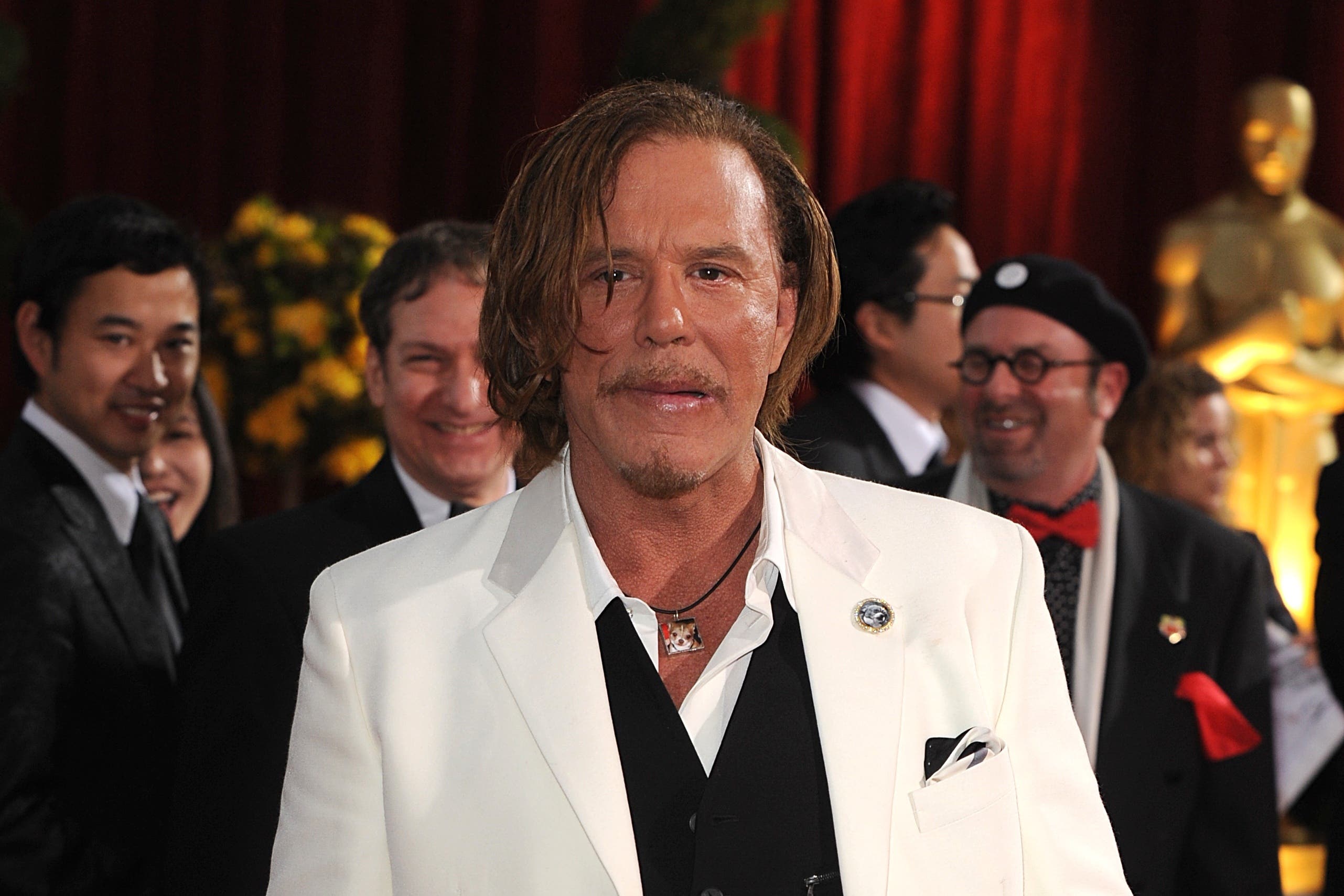 Mickey Rourke was removed from the house over the weekend.