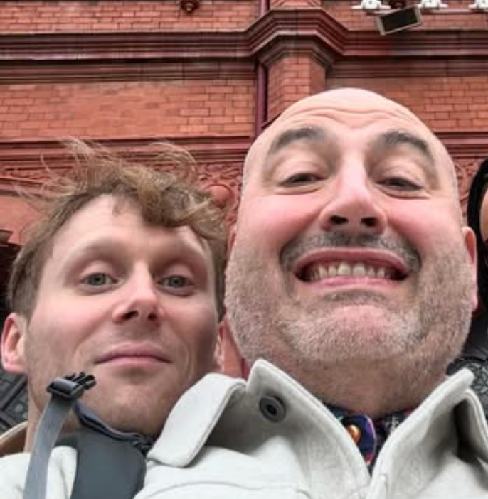 Borthwick and his ‘Strictly’ co-star Wynne Evans