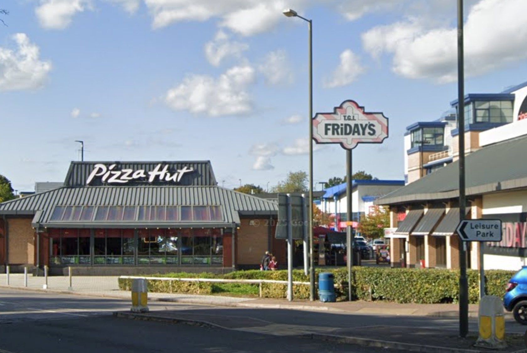 The woman was stuck alongside her sister and teenage cousin in Crawley leisure centre