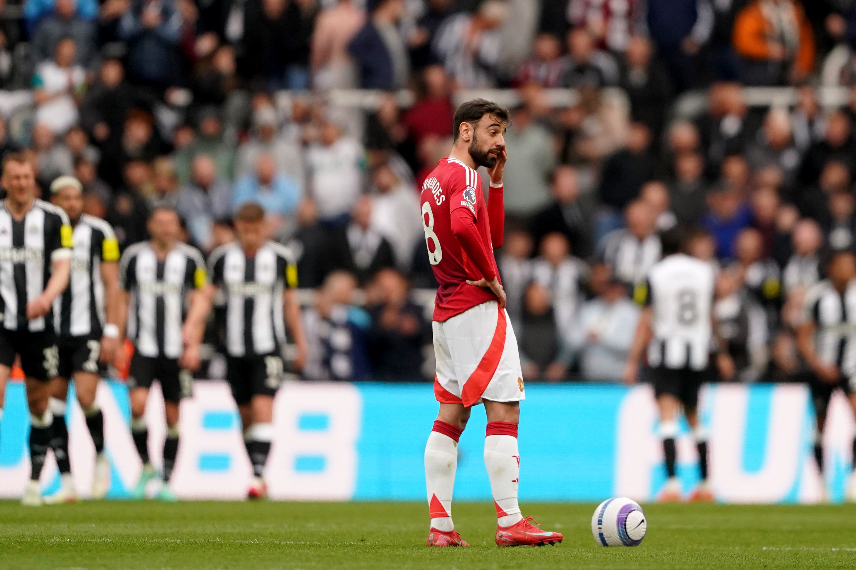 Bruno Fernandes vows Man Utd ‘will fight back’ against Lyon after Newcastle rout
