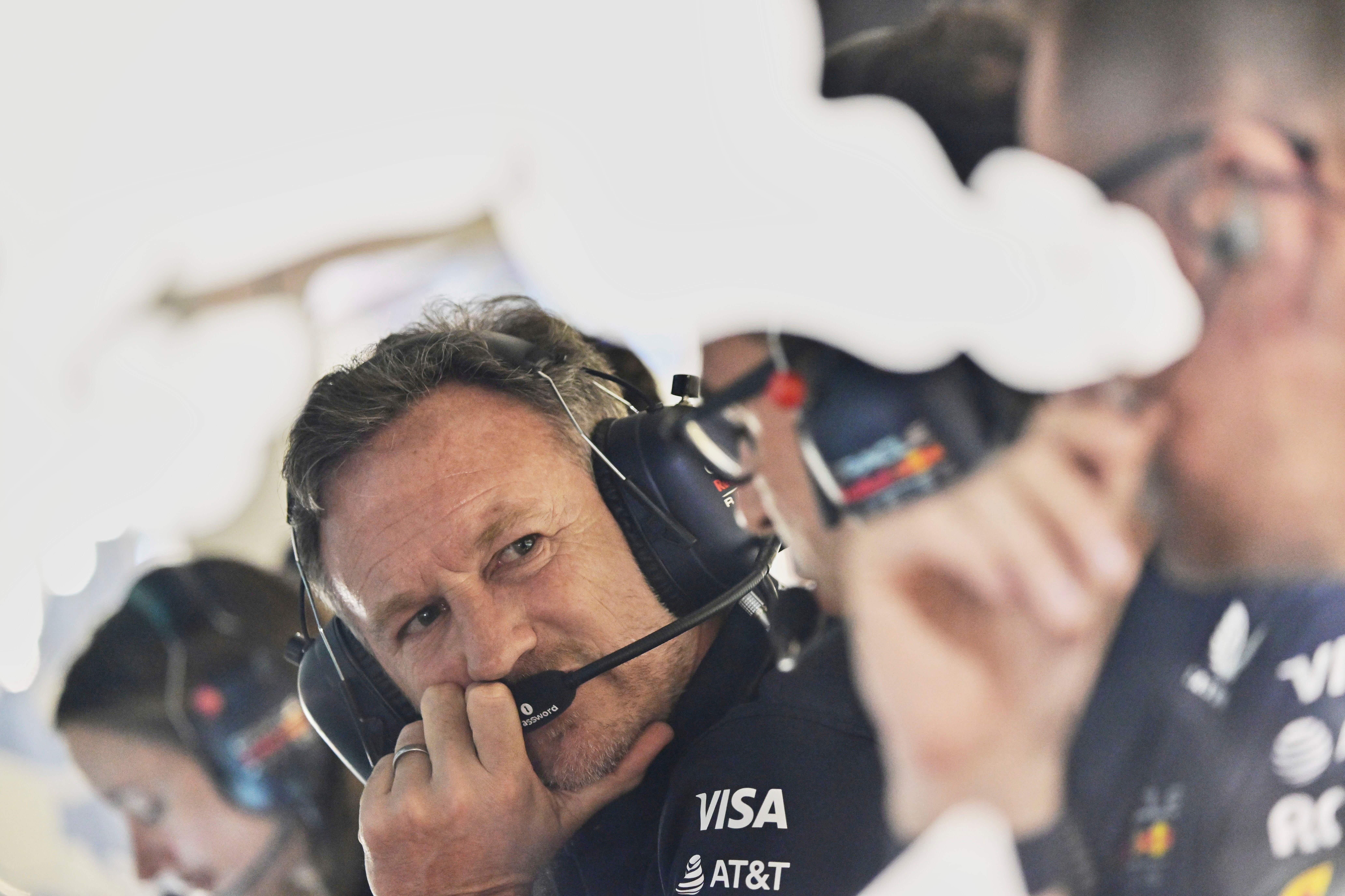 Horner was not happy about the penalty handed to Verstappen