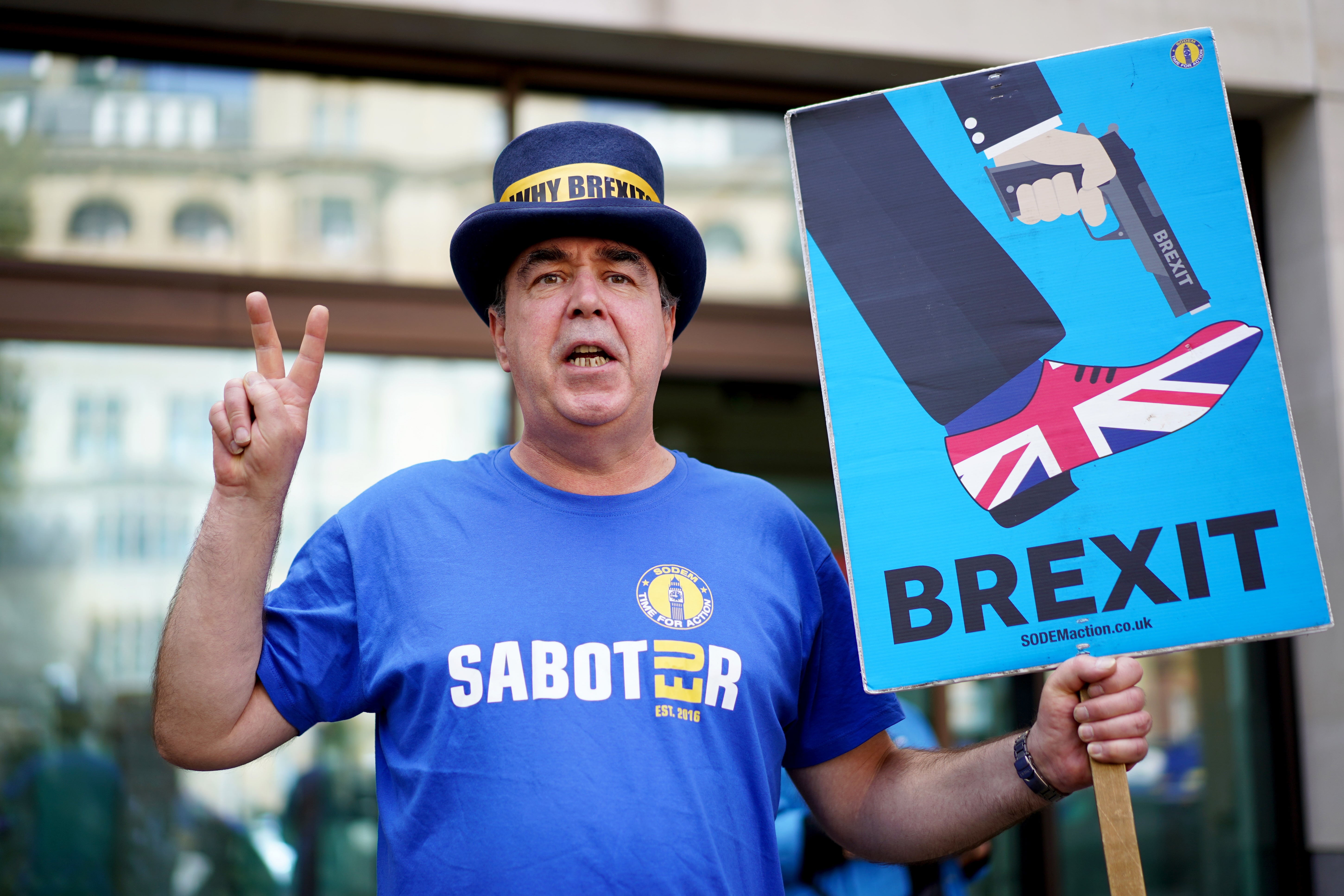 The judge ruled: ‘How he chooses to express those views is a matter for him’