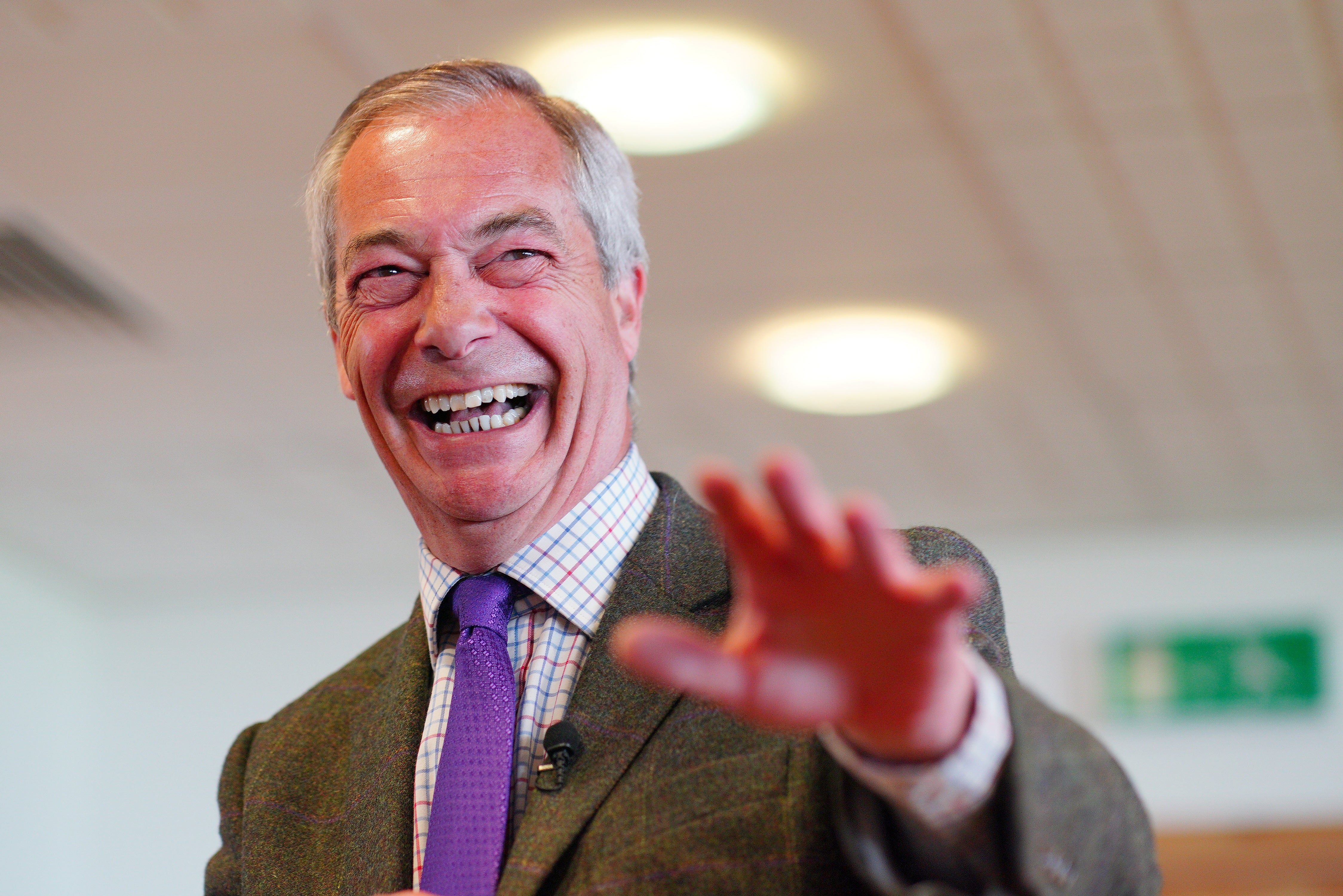 Reform UK leader Nigel Farage