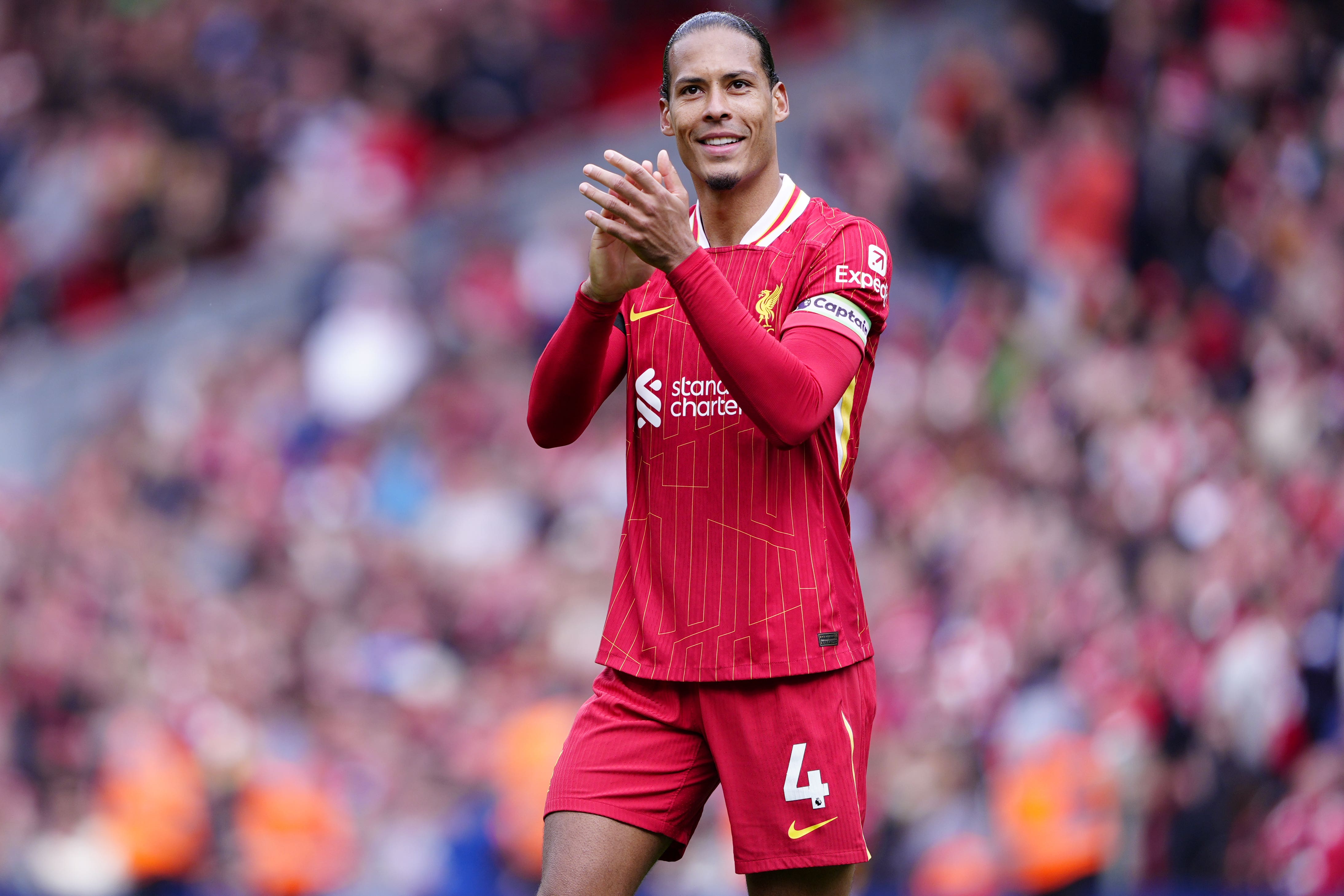Liverpool captain Virgil van Dijk has signed a new deal at the club