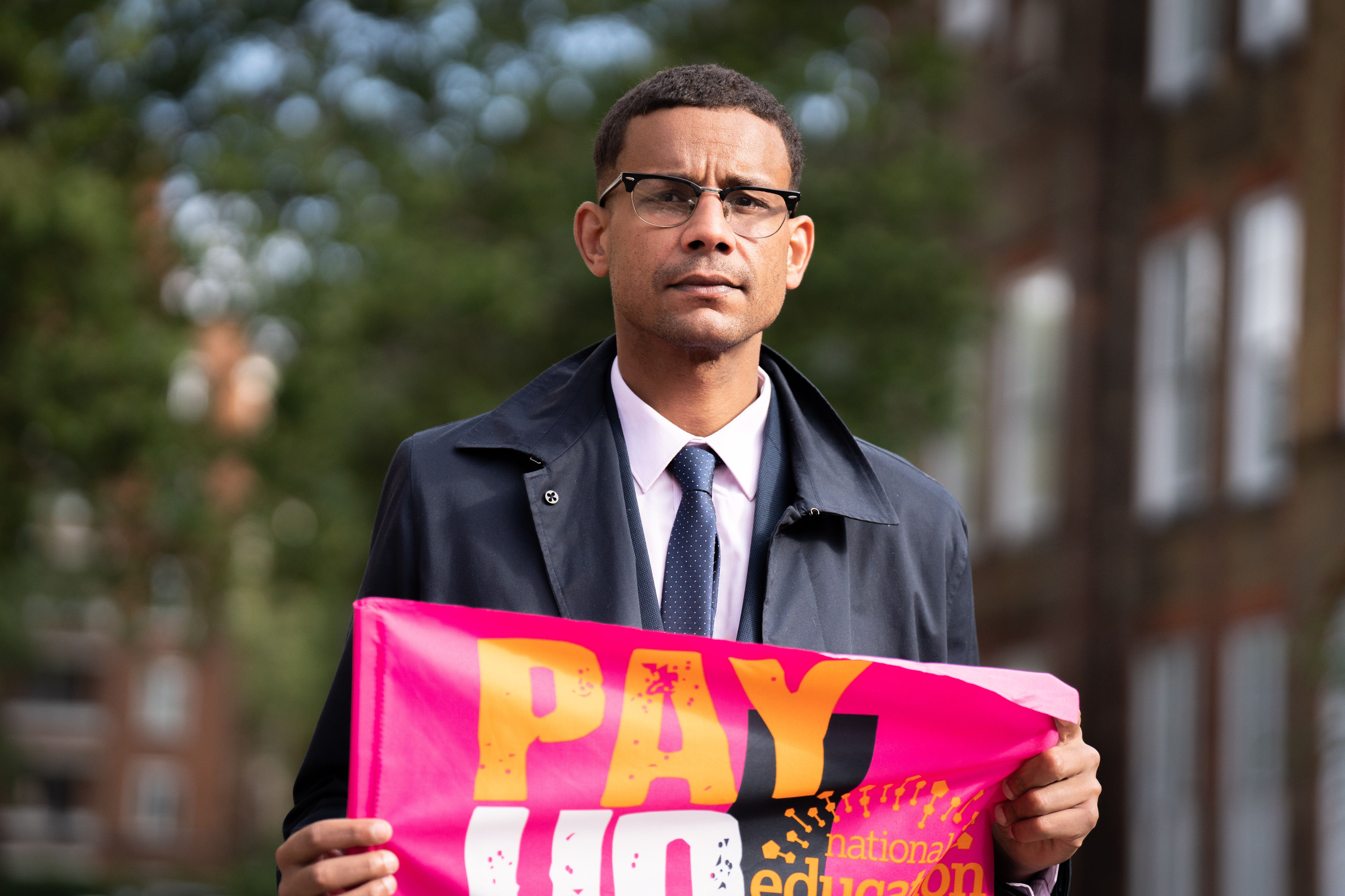 Daniel Kebede, of the National Education Union, said the Government must listen to teachers (James Manning/PA)