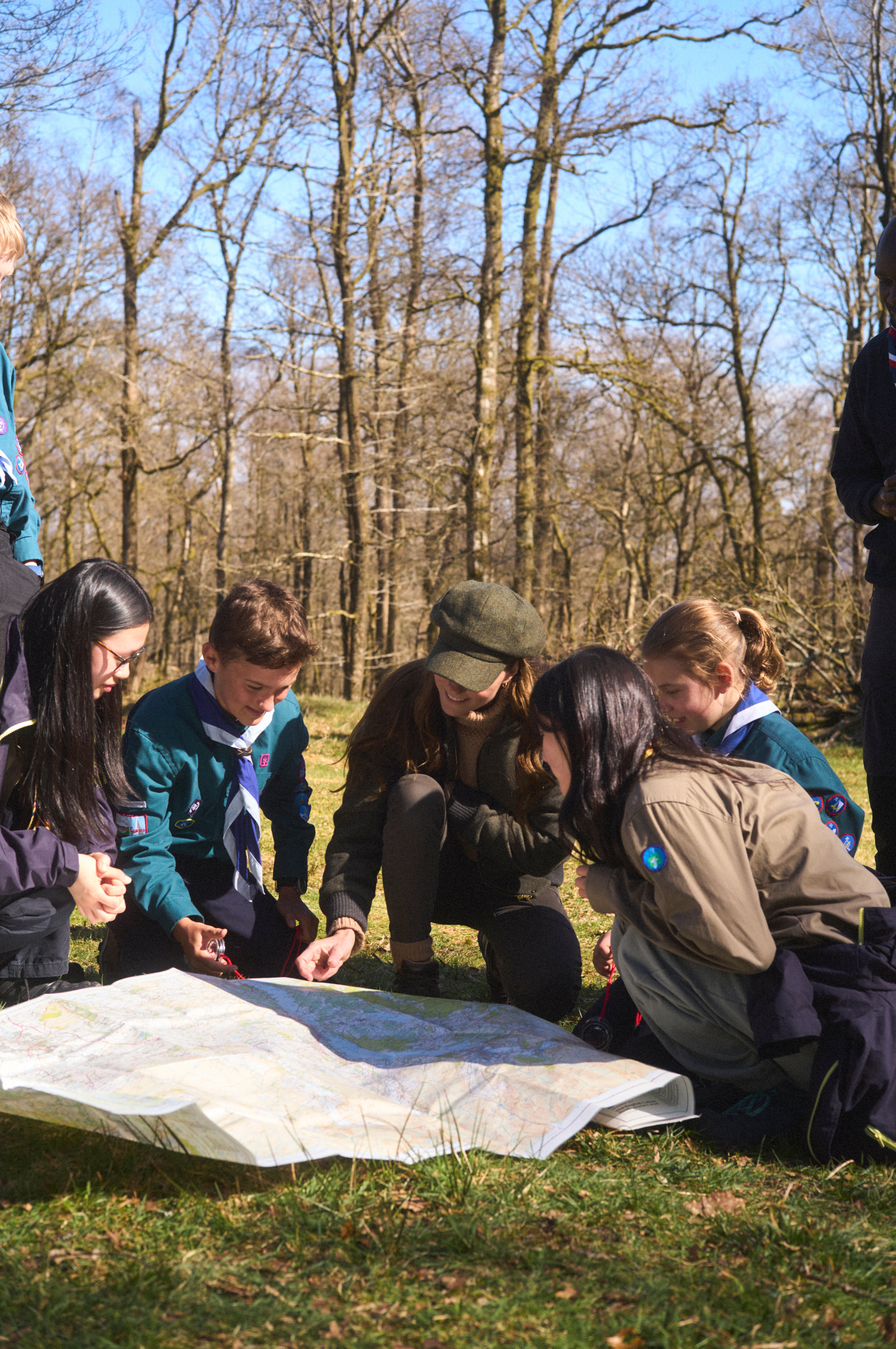 The Princess of Wales near Lake Windermere last month