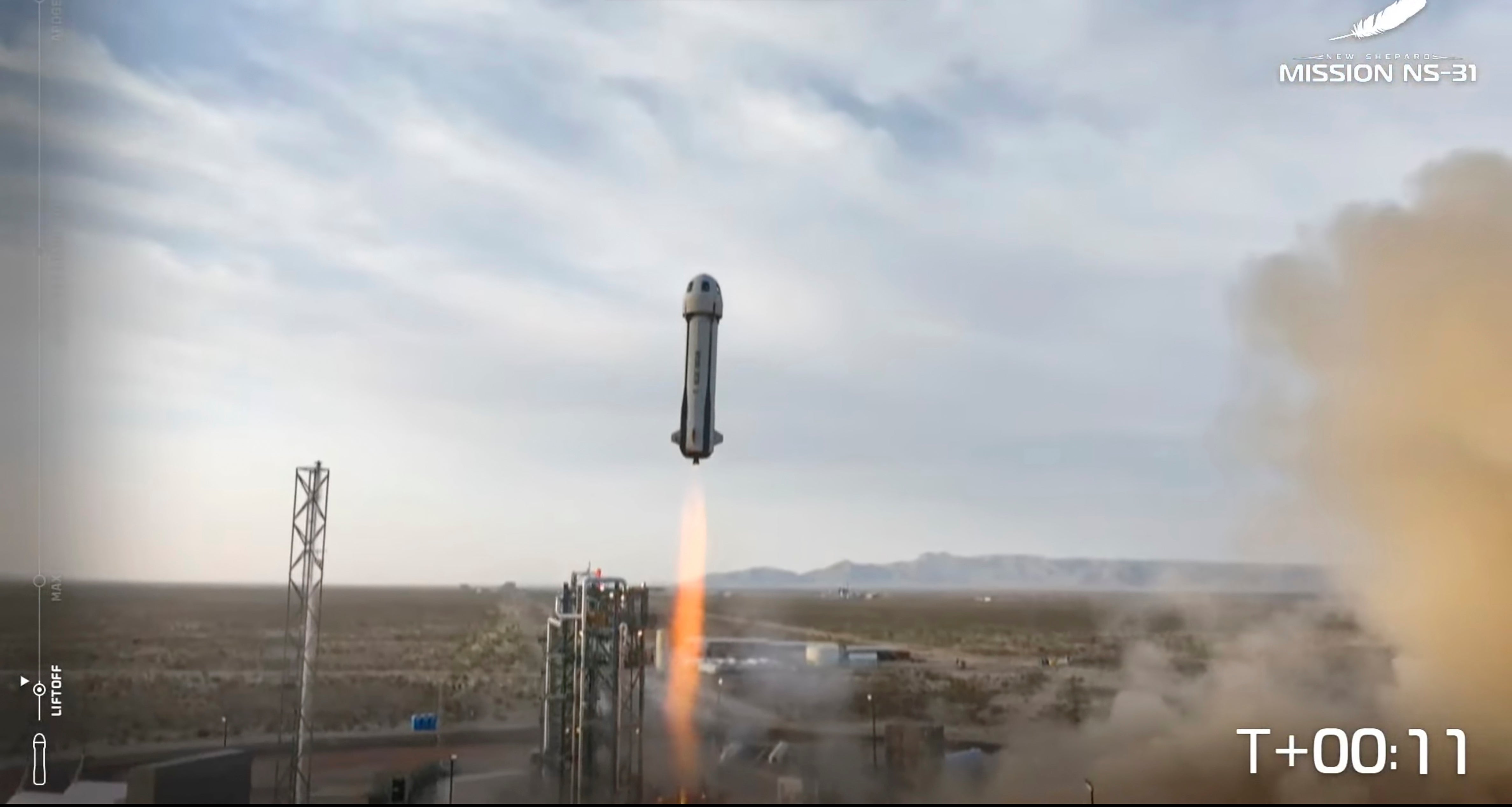 The six-woman crew launching from West Texas