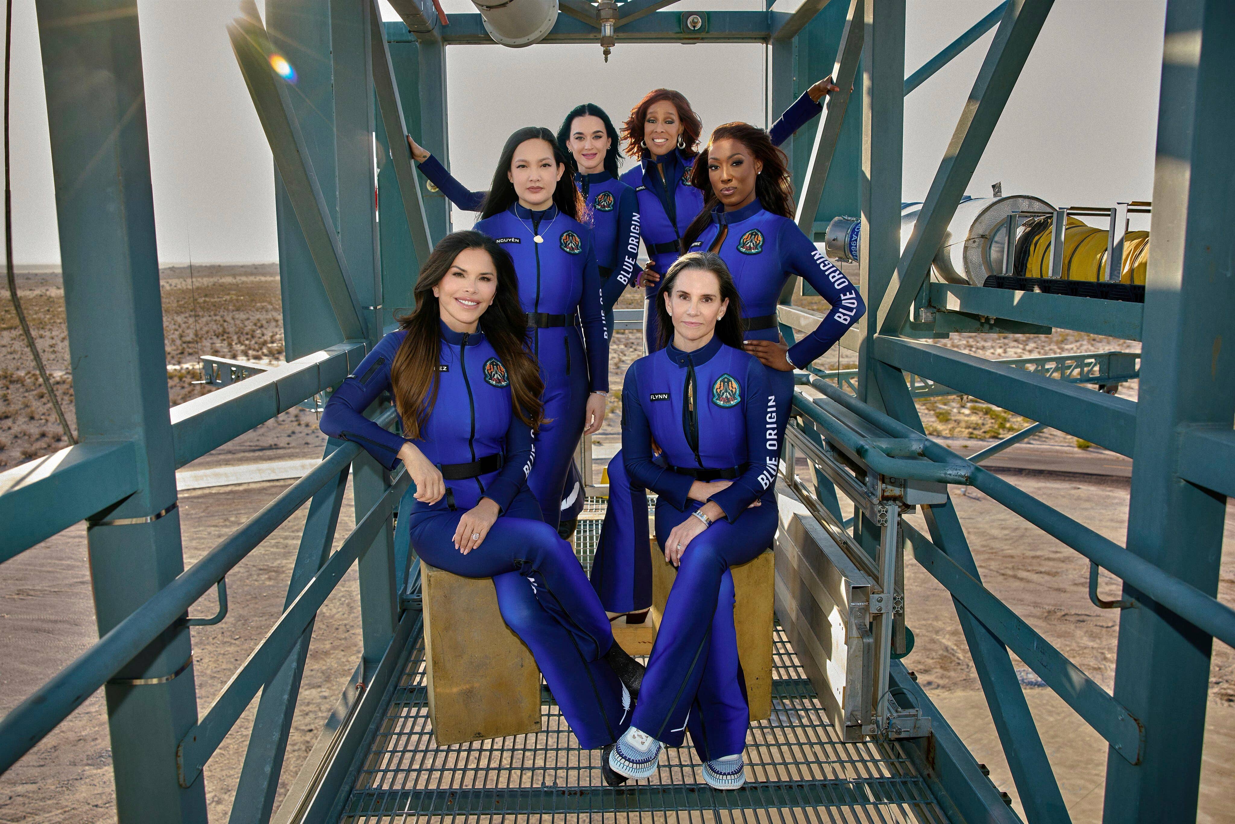 The historic all-female crew