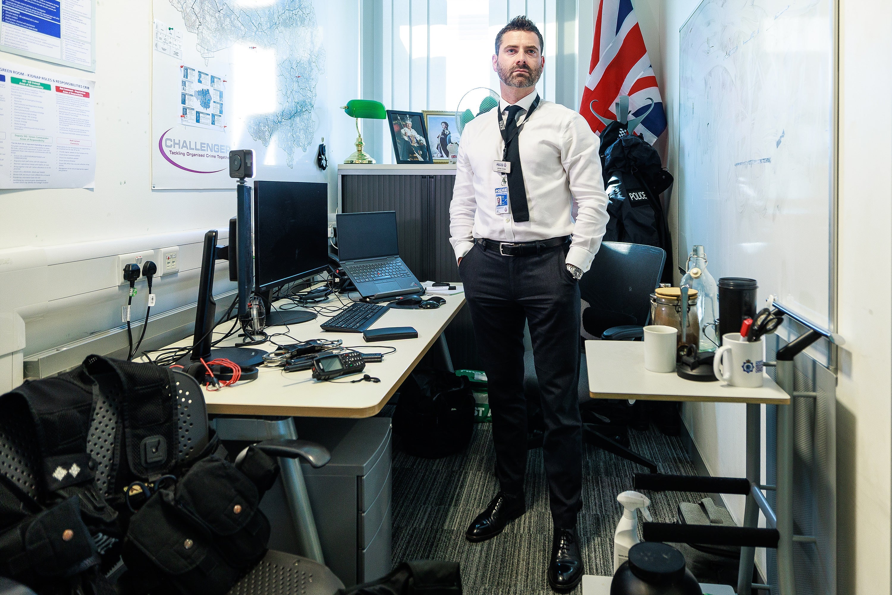 DI James Coles describes the FCWU’s work as the ‘the sharpest end of the sharpest sword in policing’