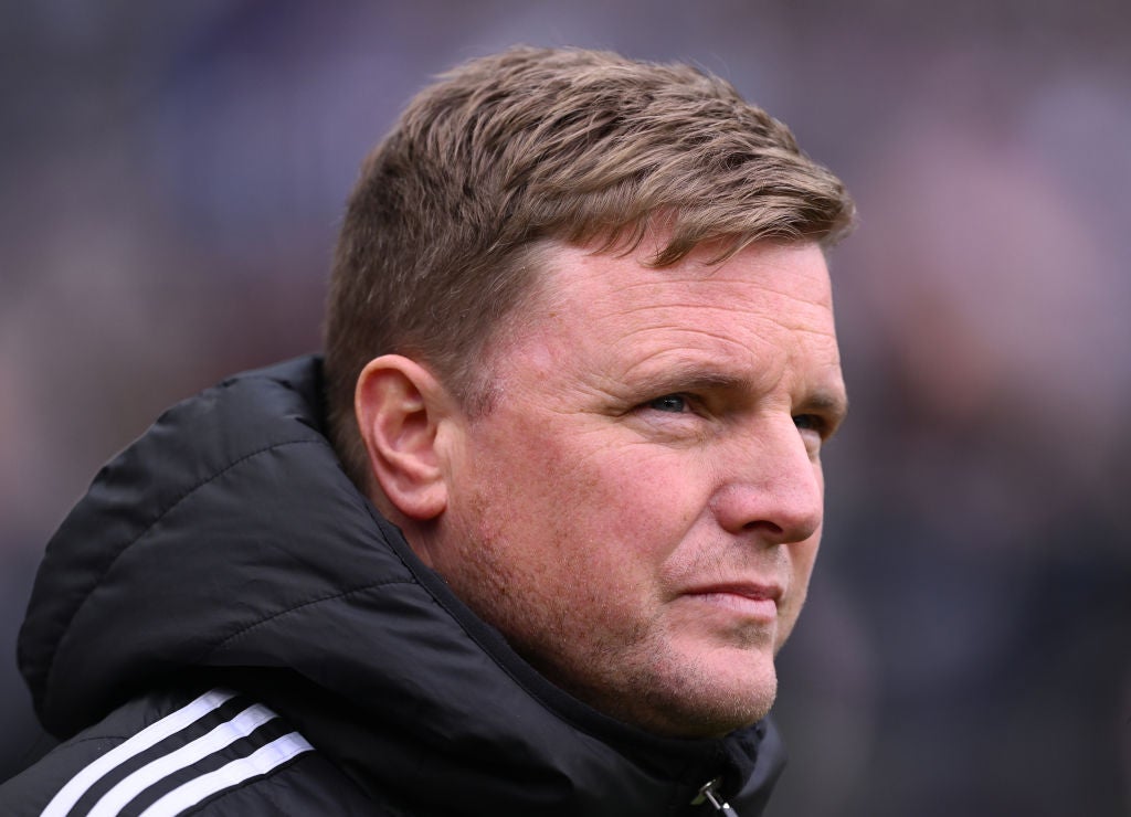 <p>Eddie Howe has been diagnosed with pneumonia, Newcastle have said</p>