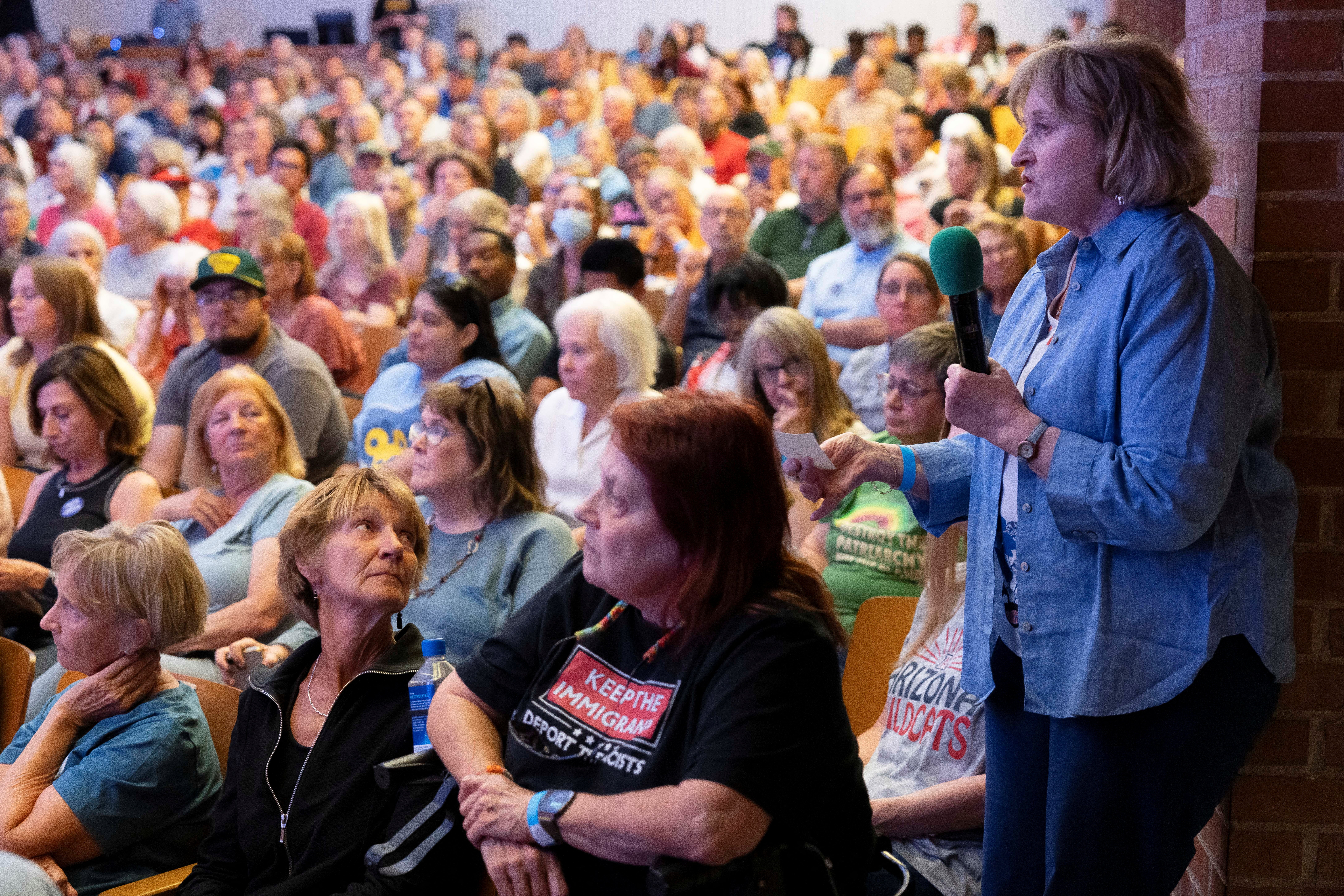 Democrats have been hosting ‘The People’s Town Halls’ in lieu of some Republican reps