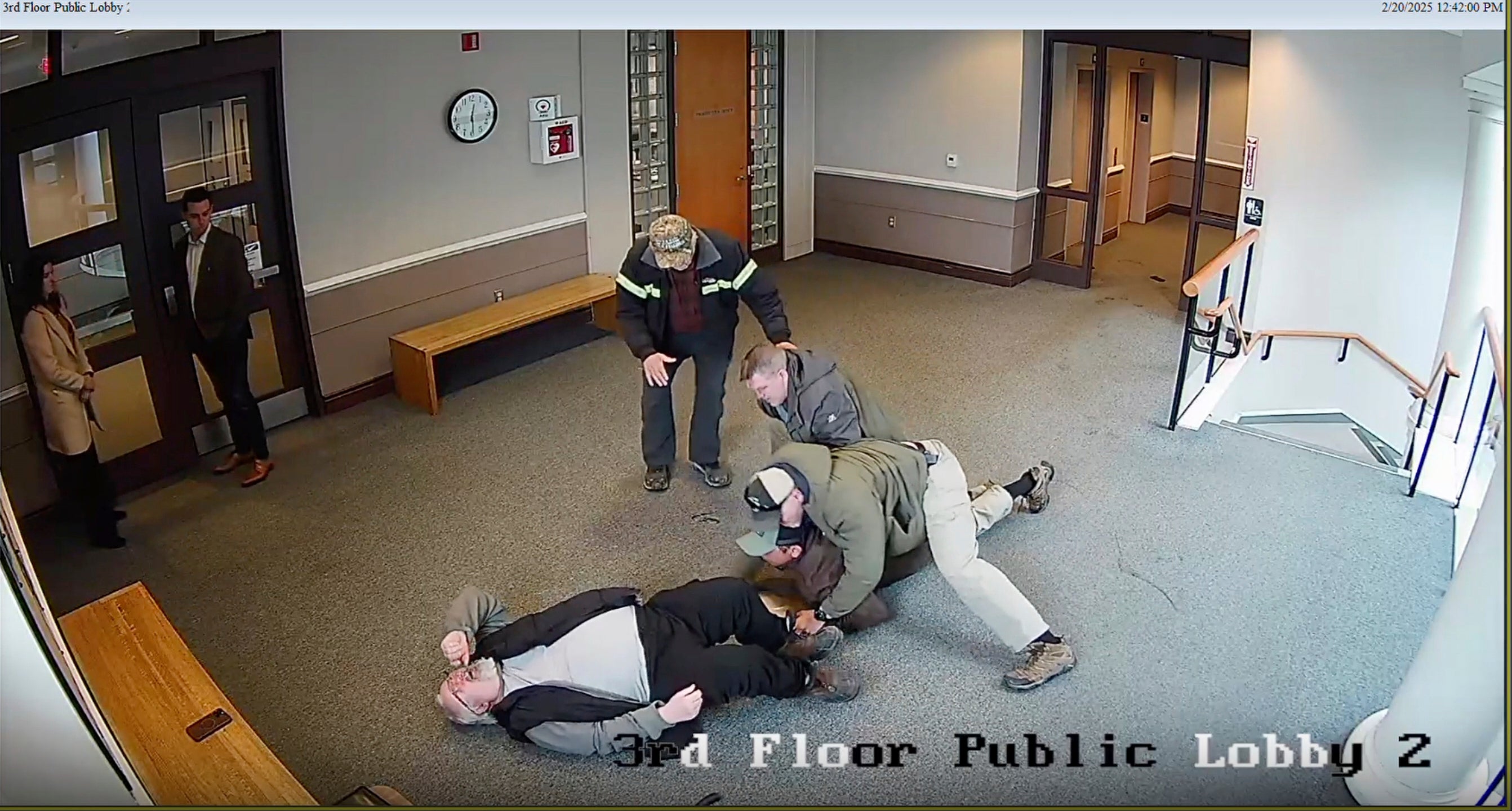 US Immigration-ICE Courthouse Arrest