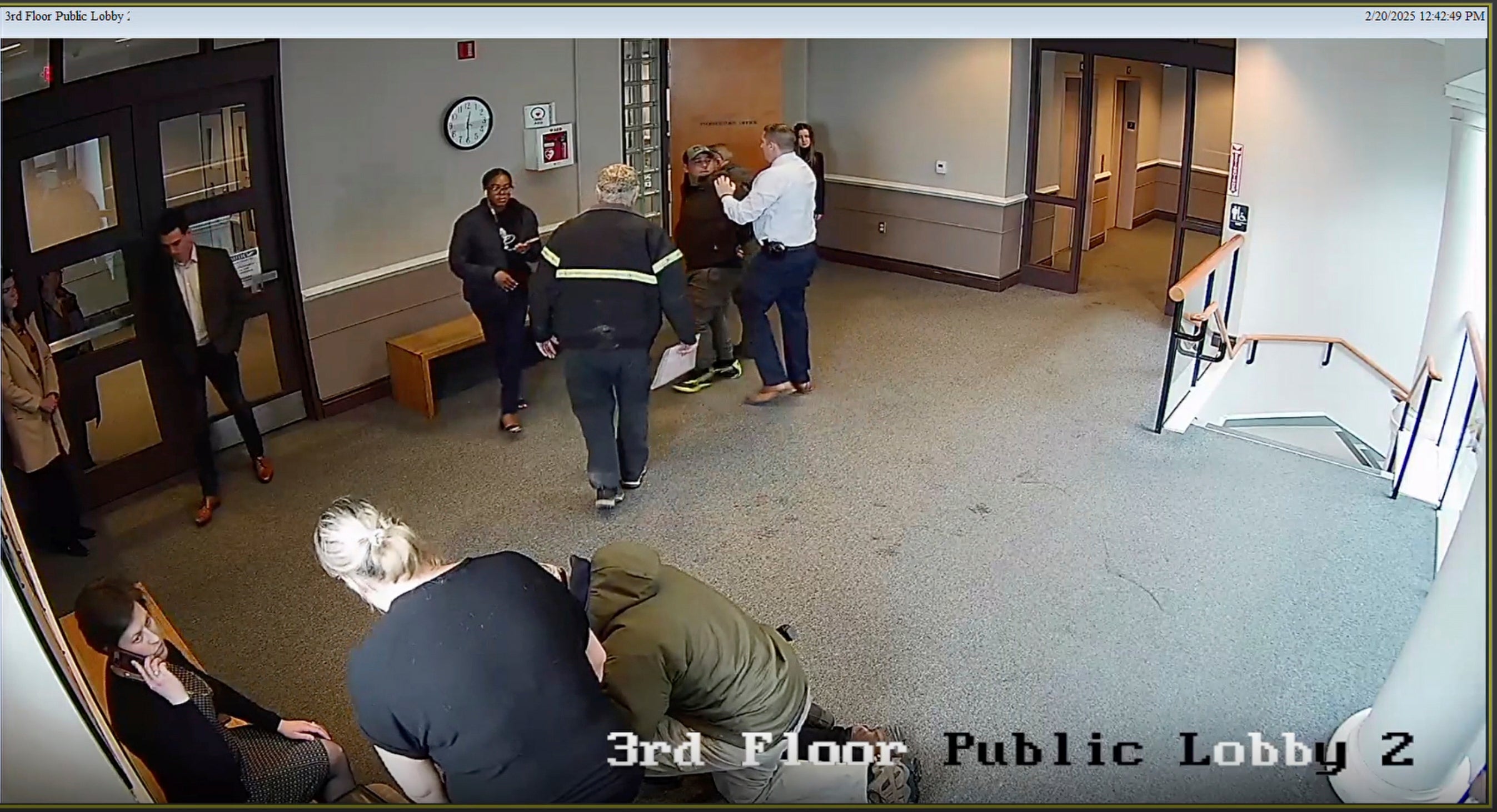 US Immigration-ICE Courthouse Arrest