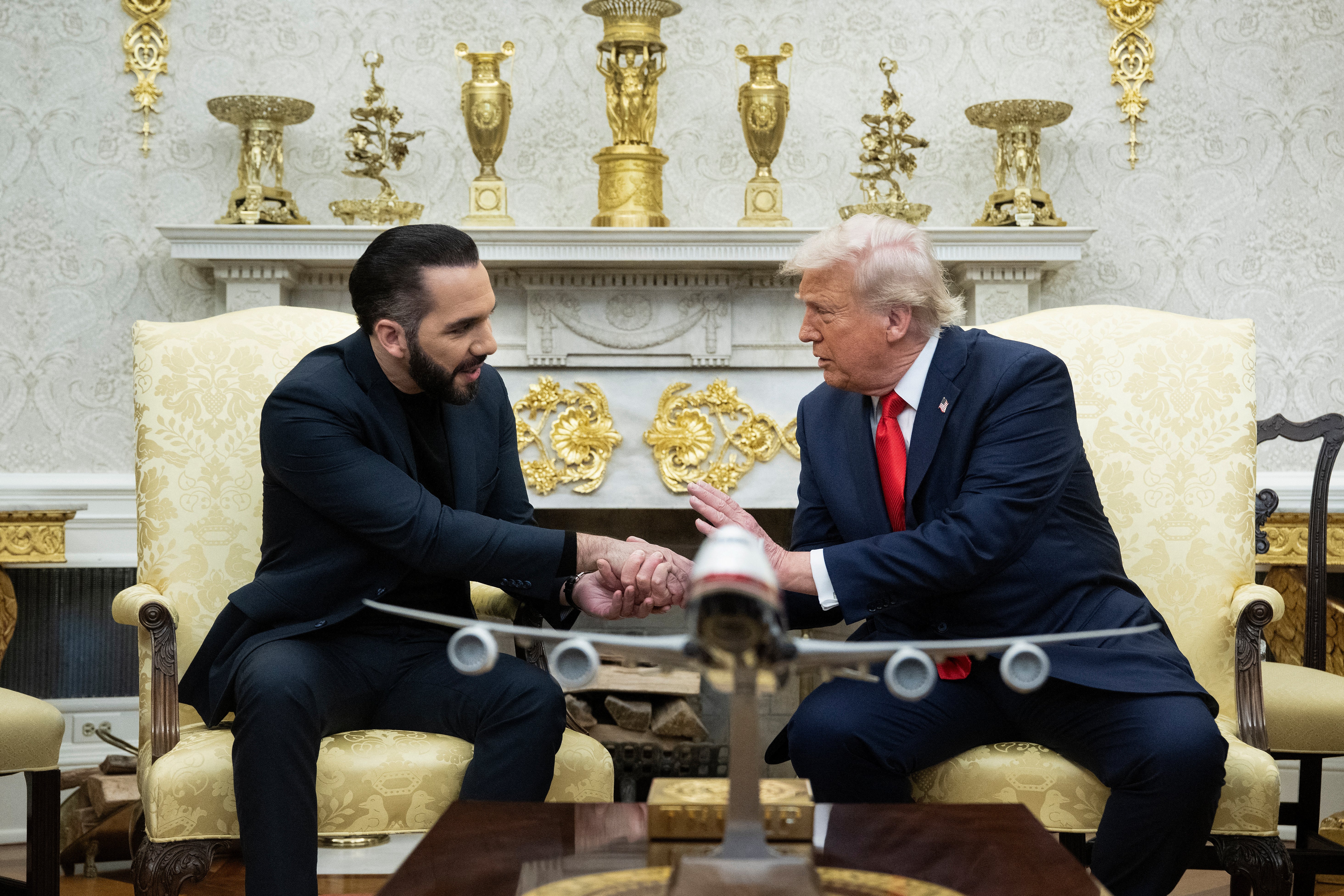 Trump pressed Salvadoran president Nayib Bukele to build more jails that could house both deported immigrants and U.S. citizens
