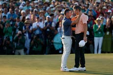 Rory McIlroy reveals touching message to Justin Rose after Masters win