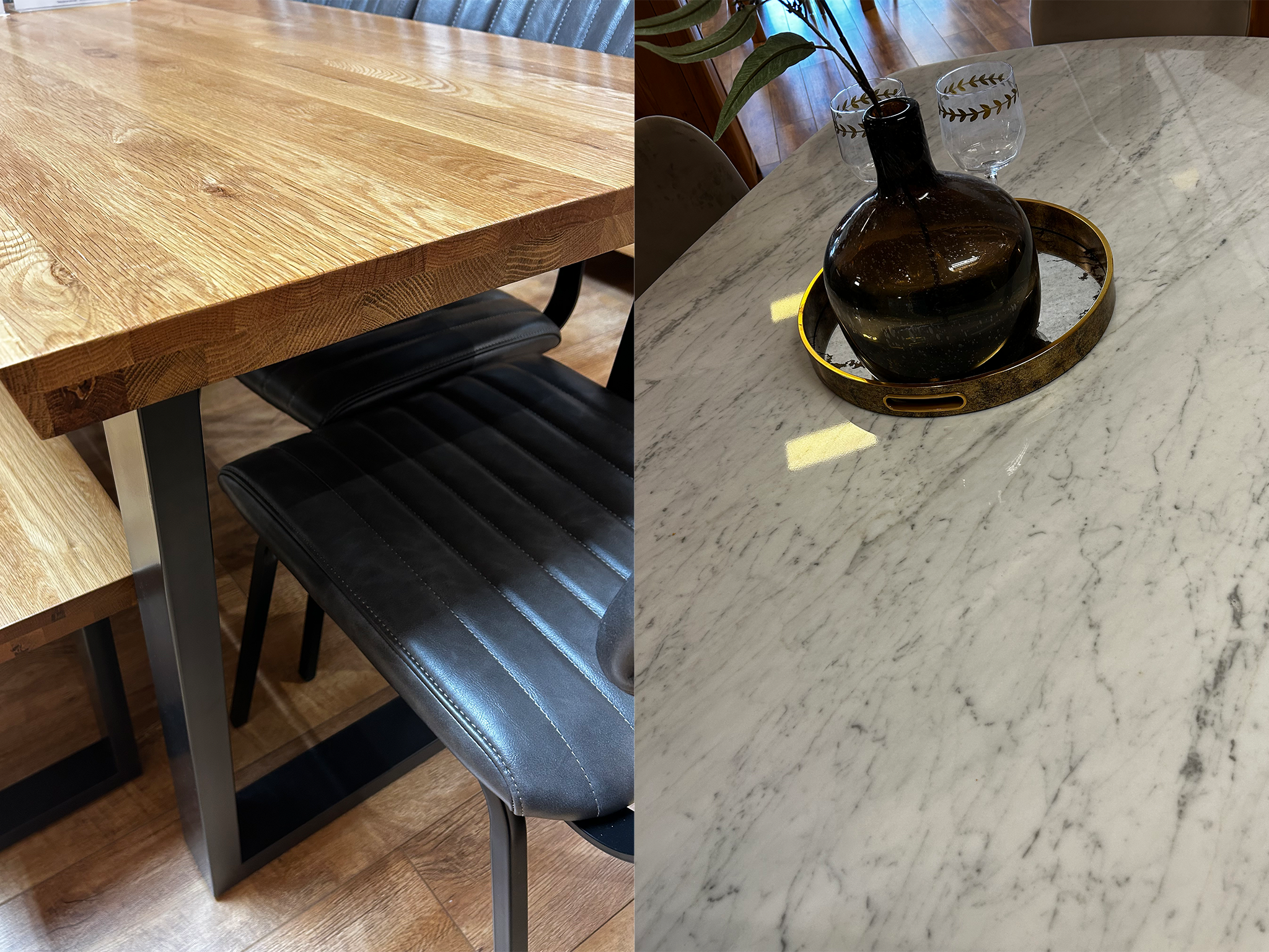 A selection of the dining tables we tested