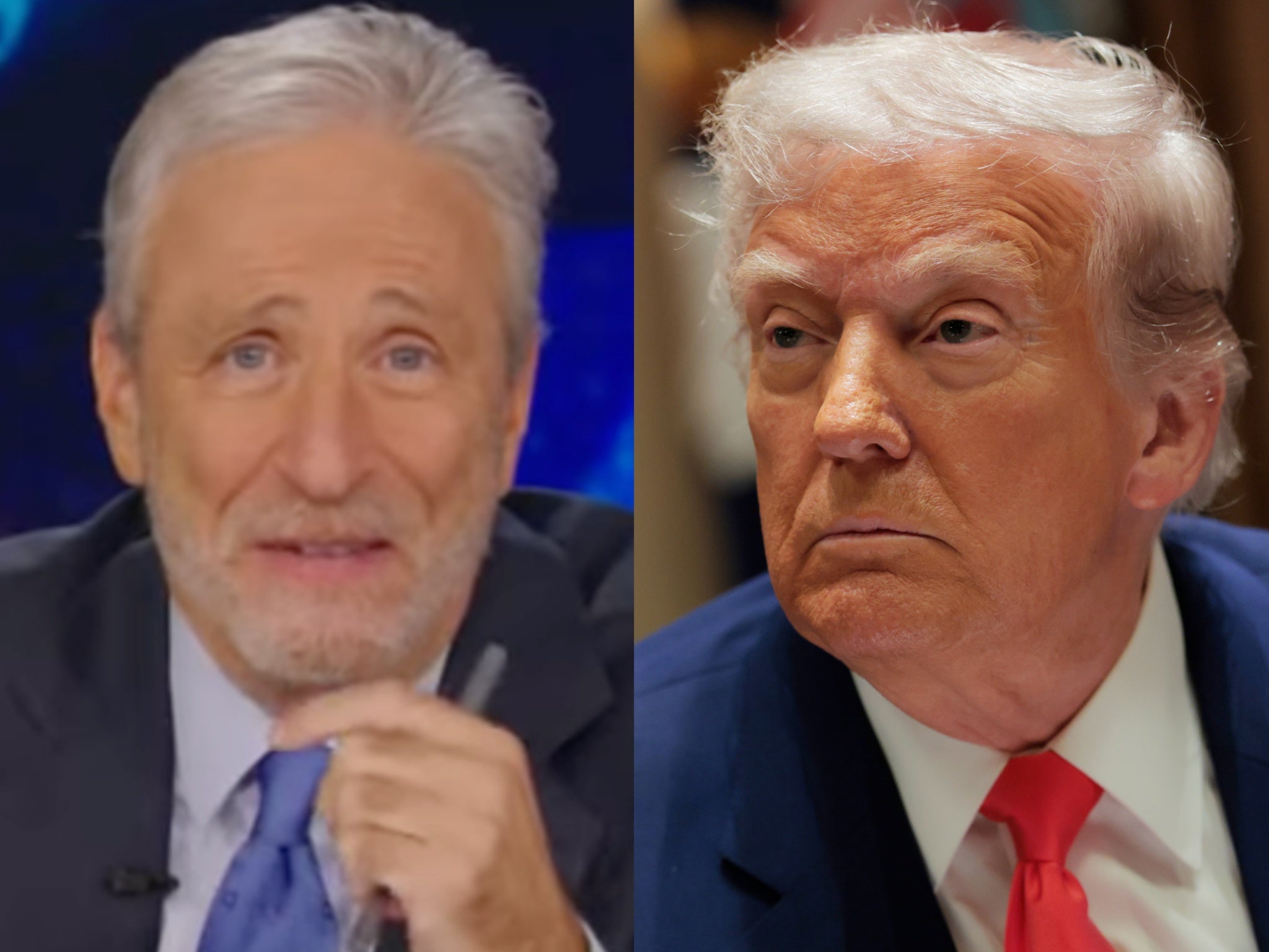 ‘Daily Show’ host Jon Stewart has dubbed Donald Trump the ‘reverse Oprah’ as he’s poised to accept a $400m (£302.8m) jet from Qatar