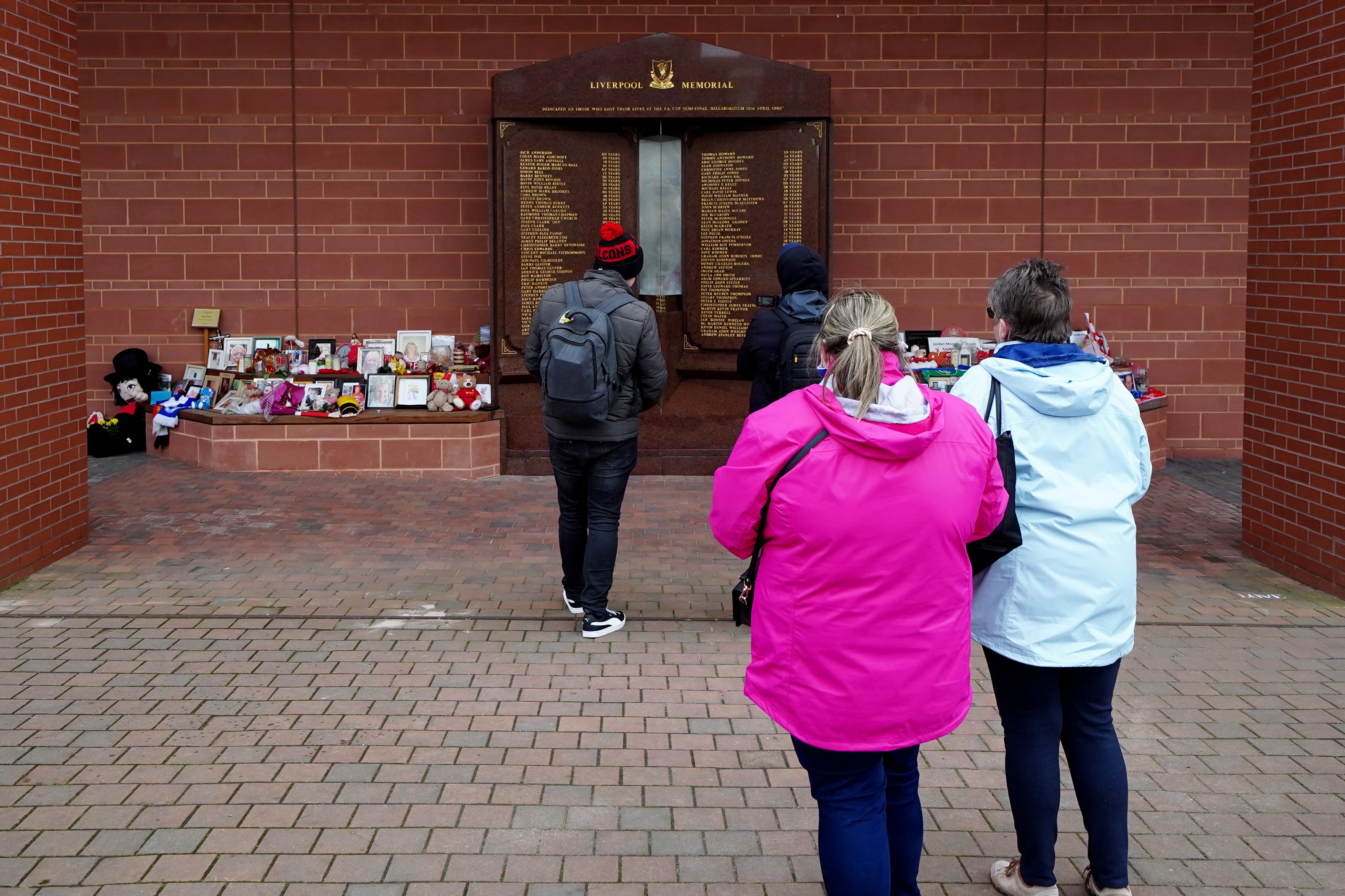 The anniversary of the Hillsborough disaster will be marked with a minute’s silence in Liverpool on Tuesday (PA)