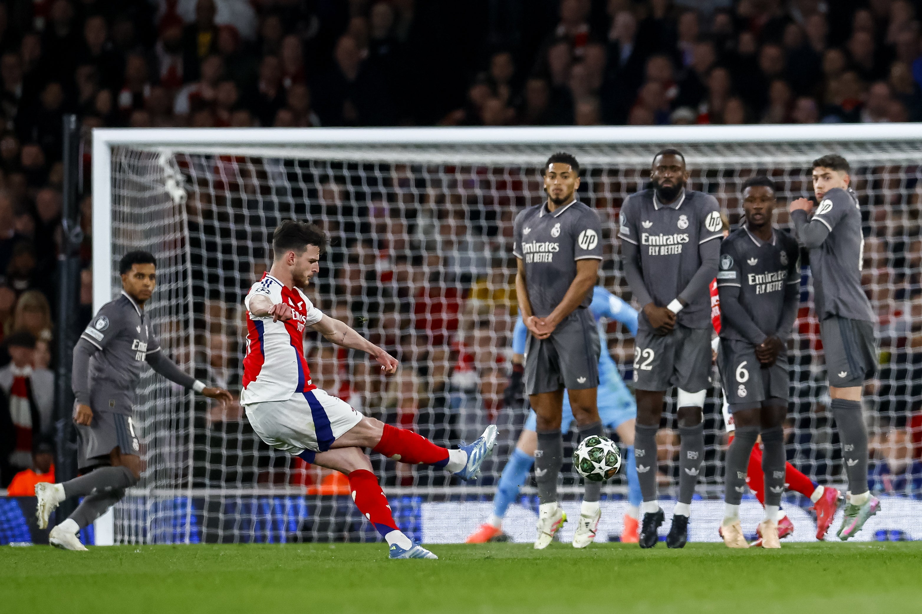 Declan Rice’s two goals in the first leg may be the moments of magic Premier League clubs tend to need to get past Real Madrid