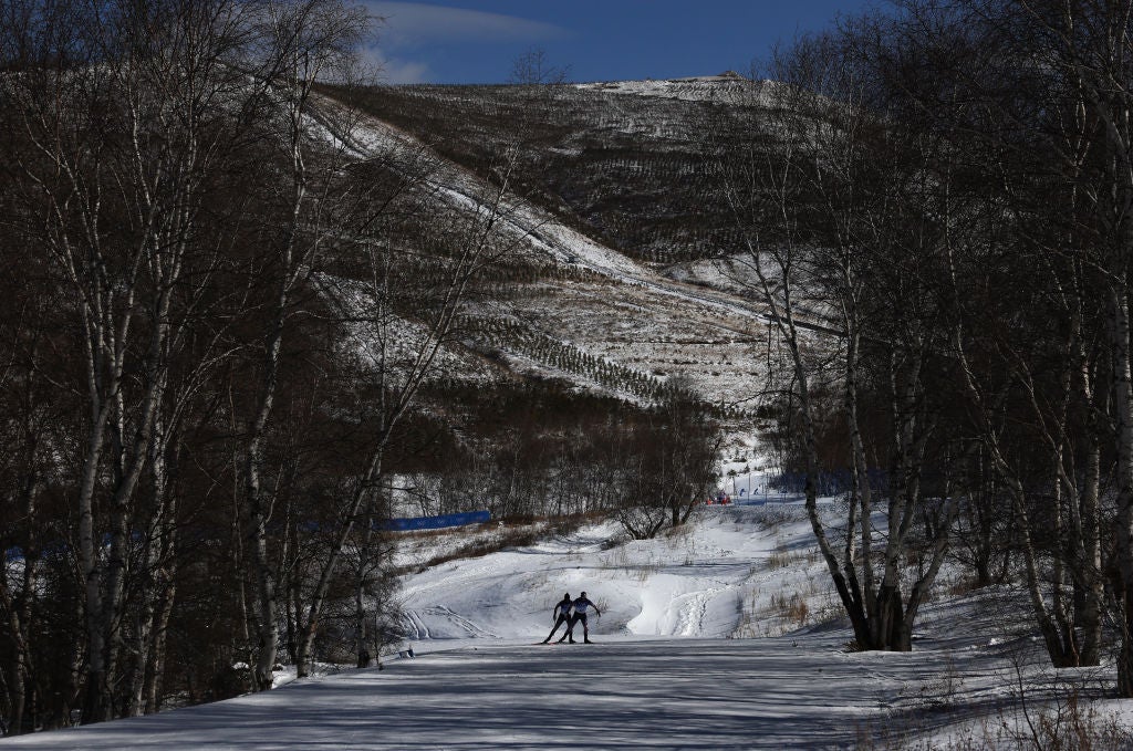 The Beijing Winter Olympics in 2022 entirely relied on huge amounts of artificial snow, which required millions of gallons of water