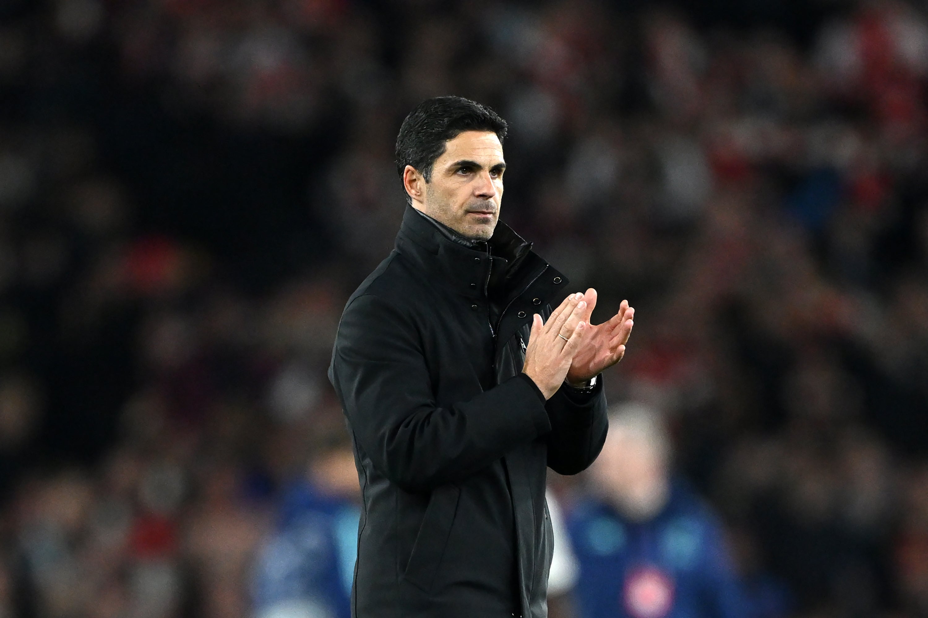Mikel Arteta knows his side cannot be overawed by their hosts