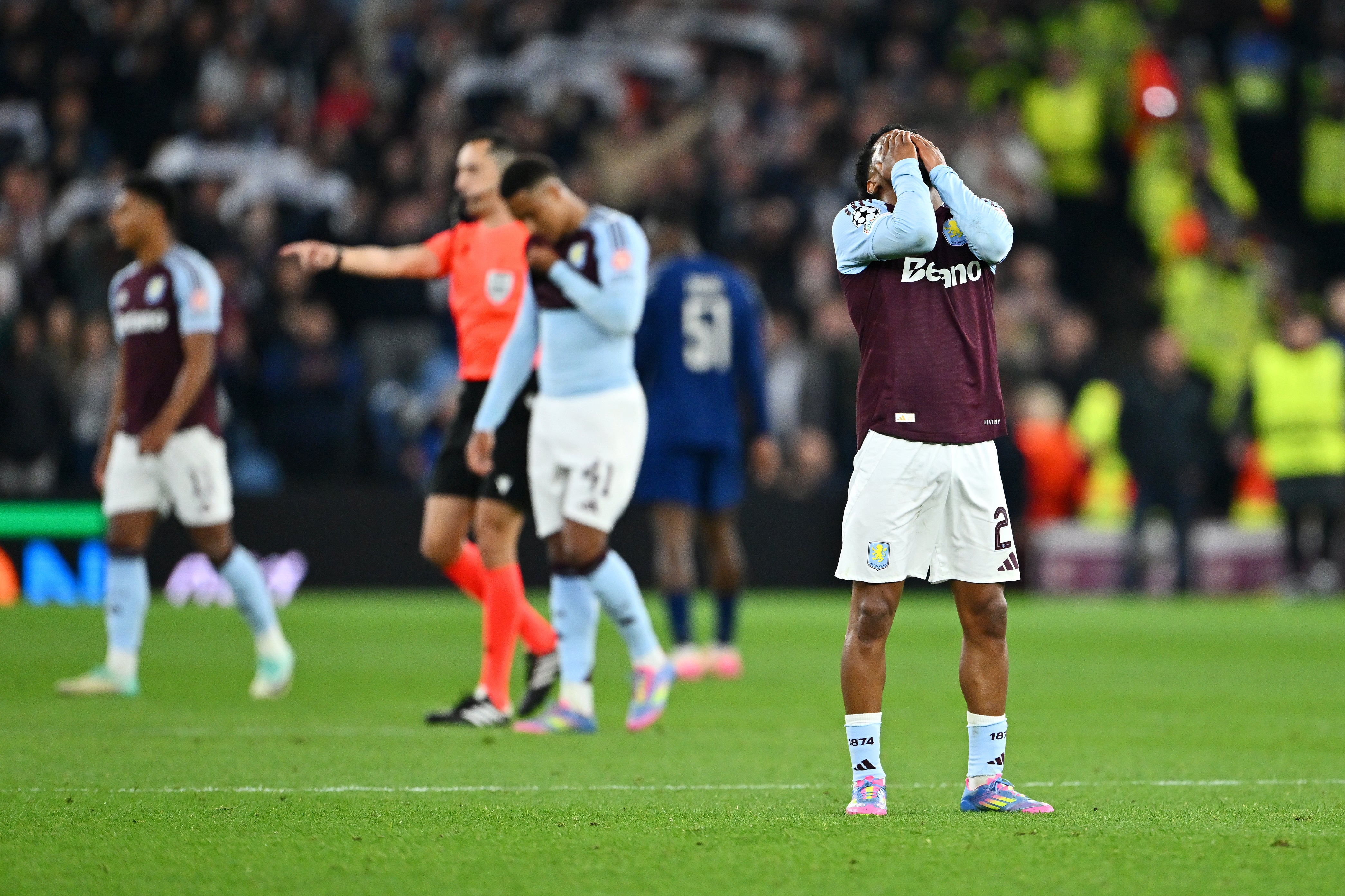 Aston Villa’s Champions League dream dies as riotous comeback falls just short