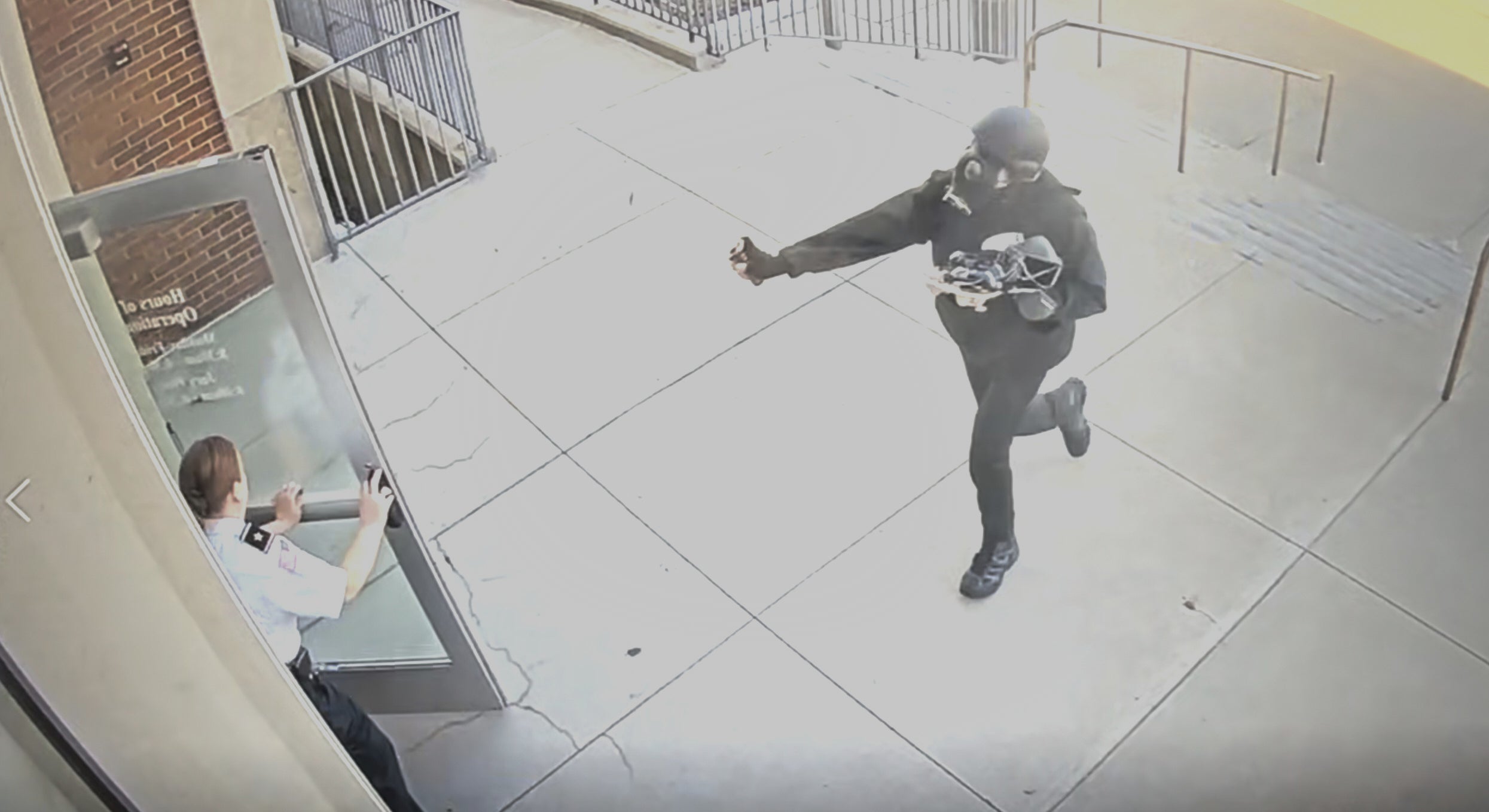 Courthouse Attack Pepper Spray