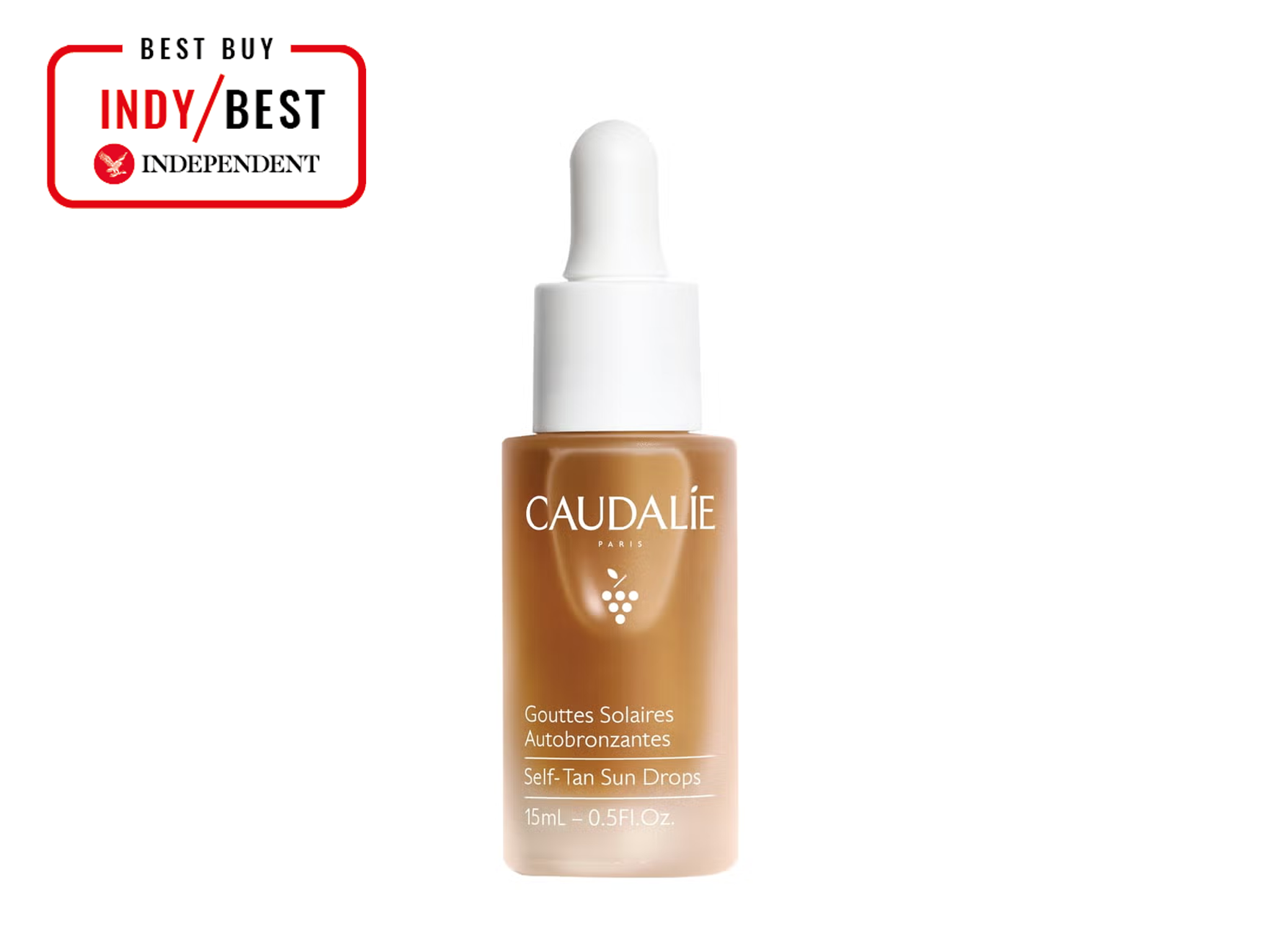 Best facial tanner IndyBest review caudalie product pic