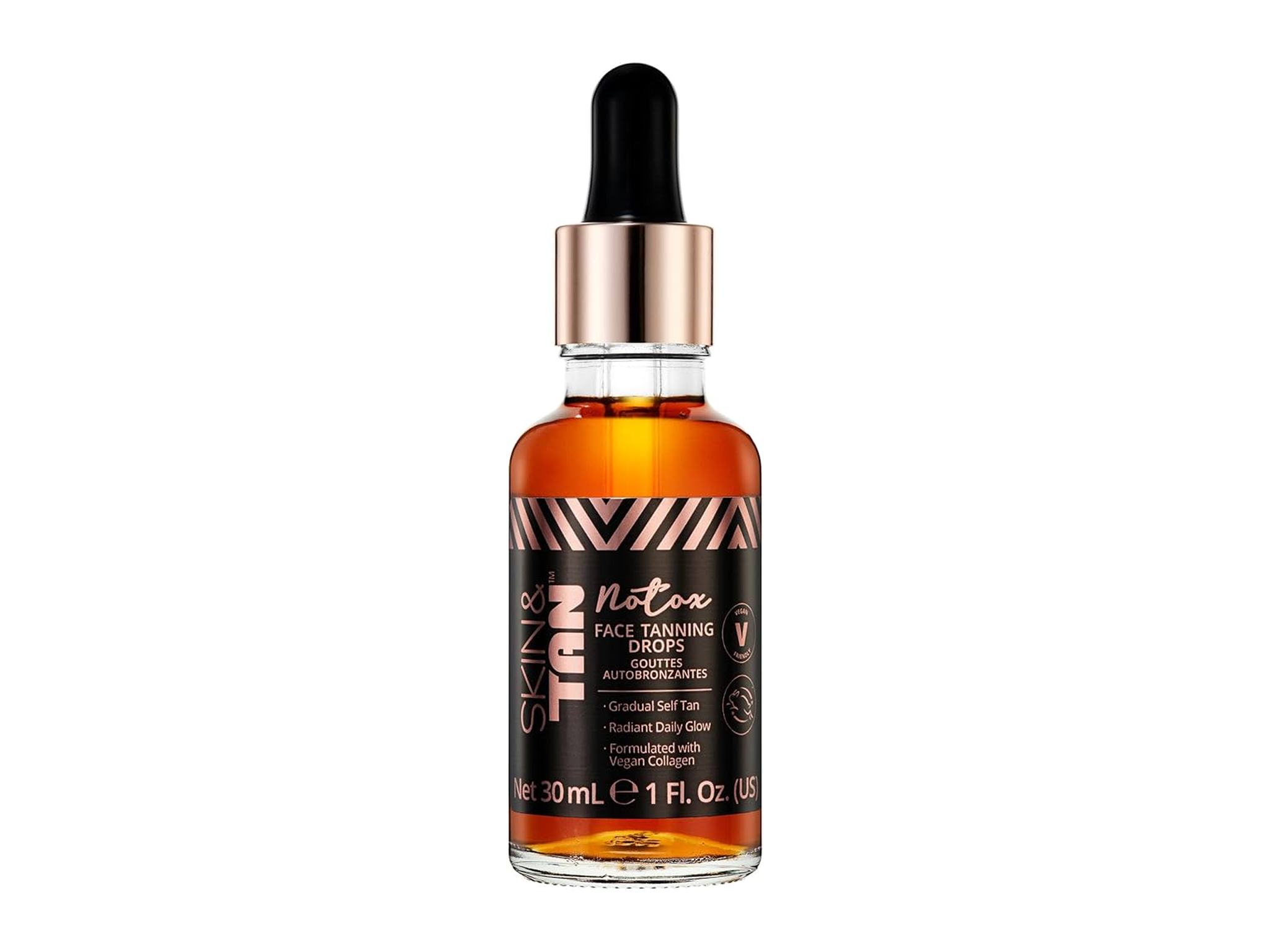 Best face tanners Indybest review Skin & Tan notox face tanning drops