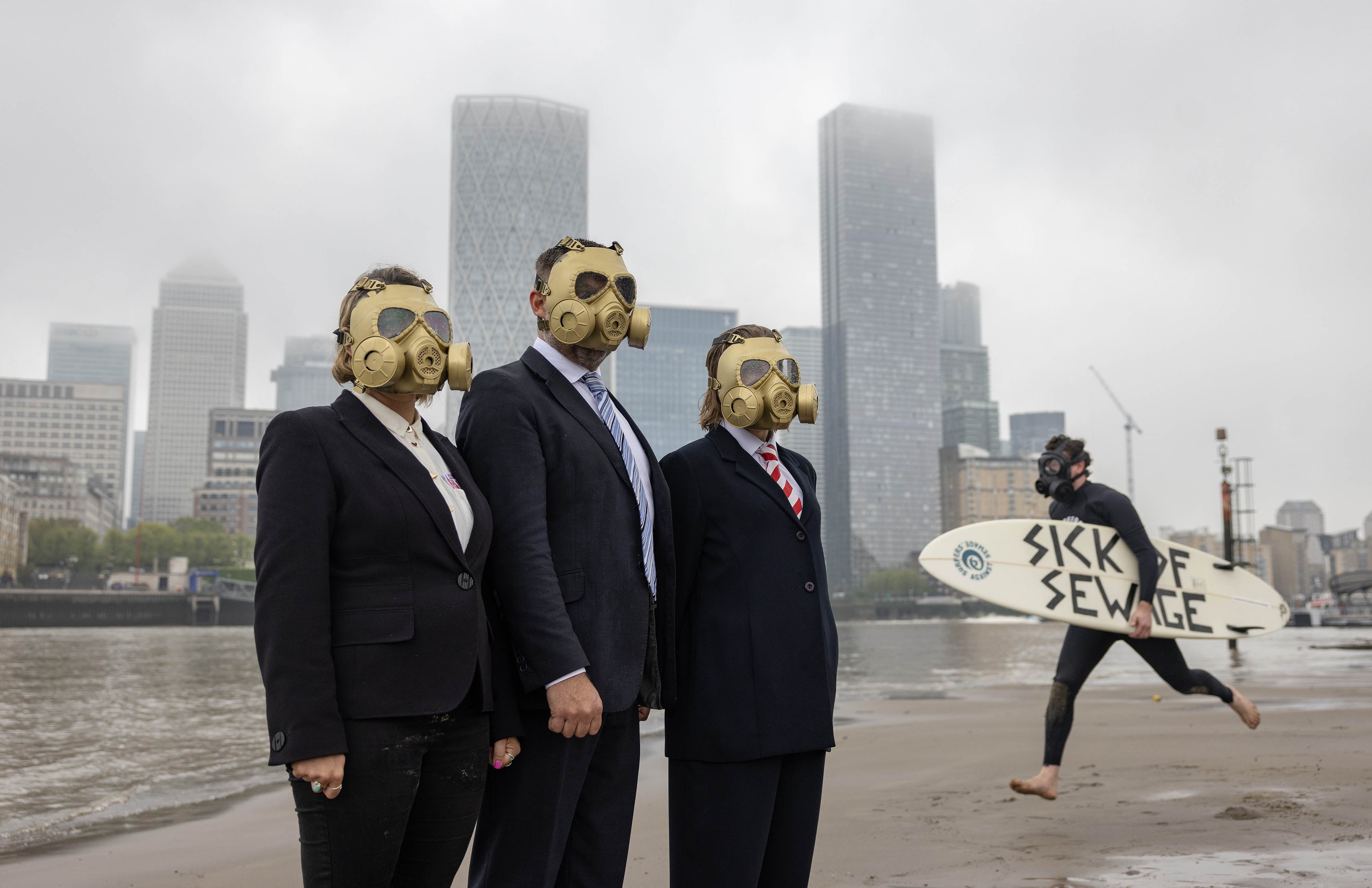 Firms were collectively set an Environment Agency target of a 40 per cent reduction in pollution incidents but instead recorded a 30 per cent increase, Surfers Against Sewage (SAS) said, based on freedom of information data