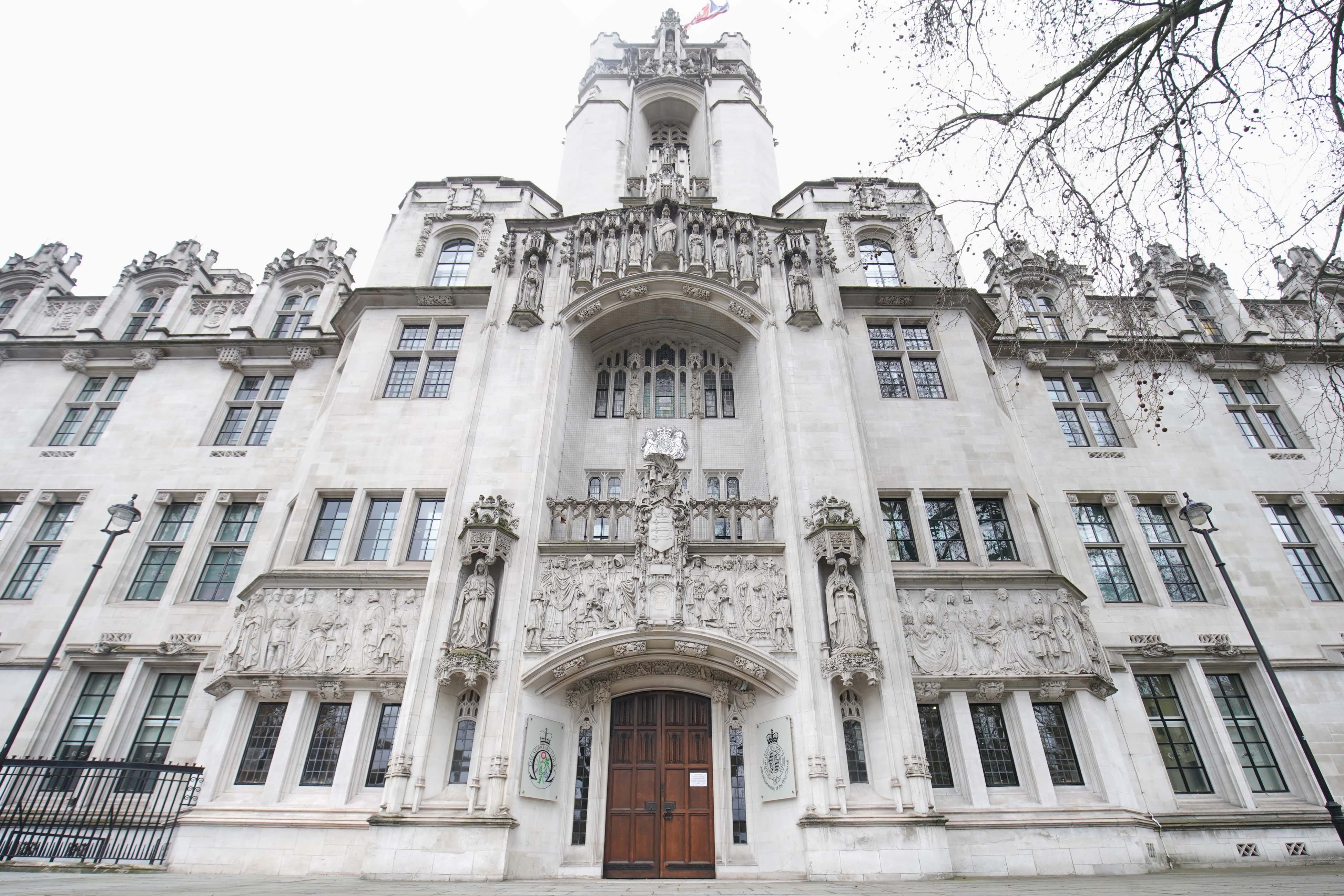 The ruling in a legal challenge brought by a campaign group about the legal definition of a woman is set to be issued at the UK Supreme Court on Wednesday (Aaron Chown/PA)