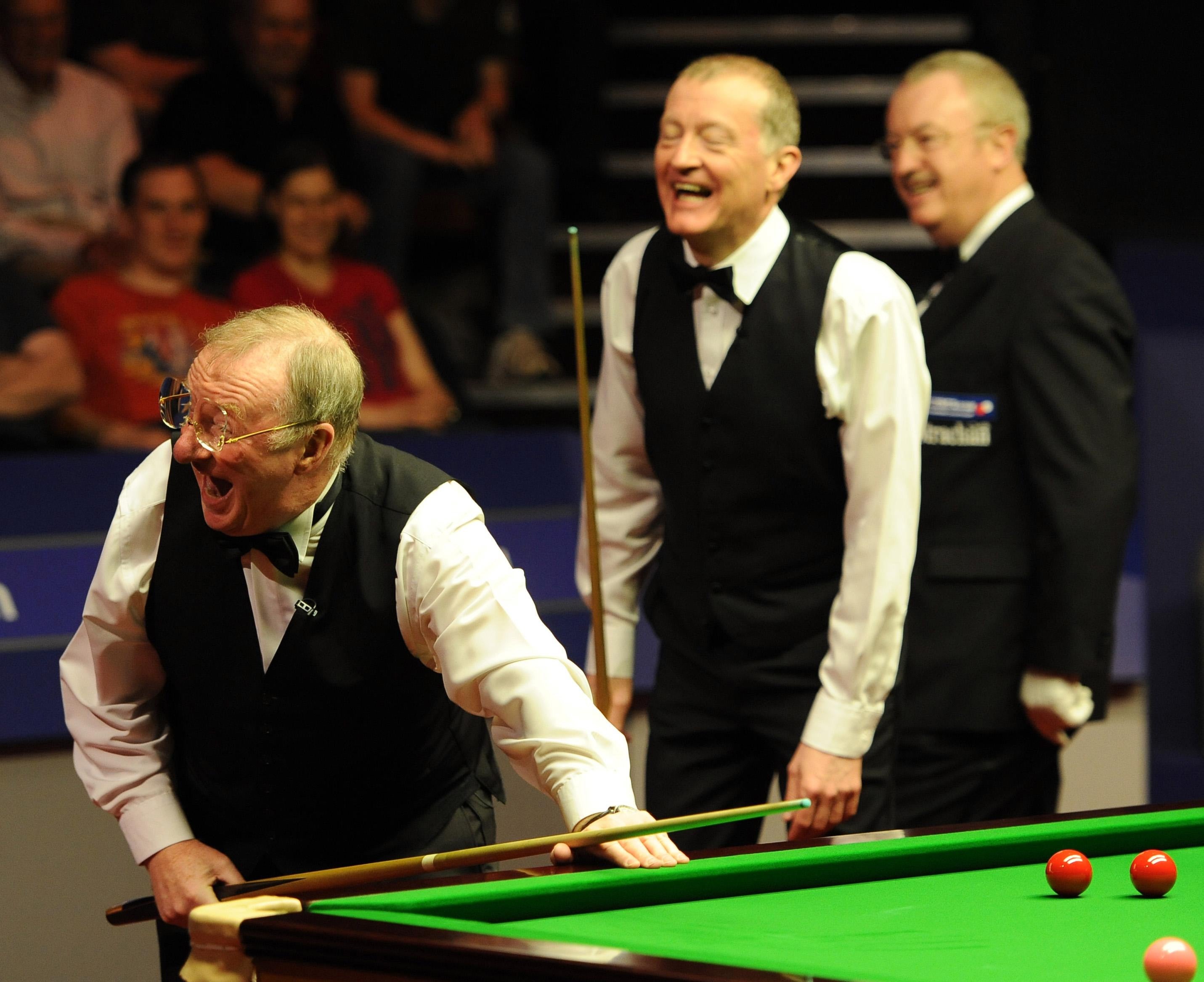 The careers of Steve Davis and Dennis Taylor remained forever intertwined (Andrew Matthews/PA Archive)