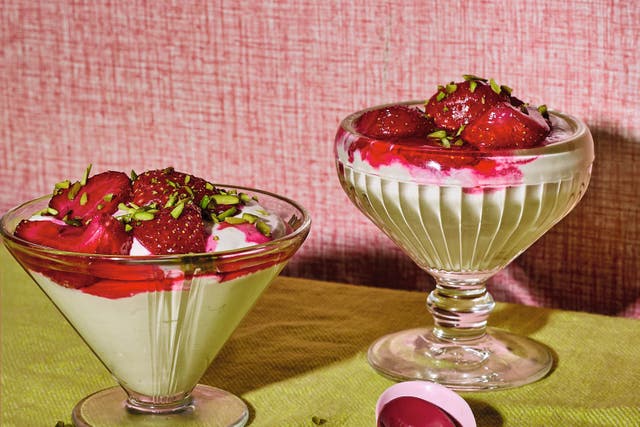 <p>A delightful treat that combines the rich creaminess of coconut with the sweet flavour of strawberries and the delicate floral essence of rose</p>