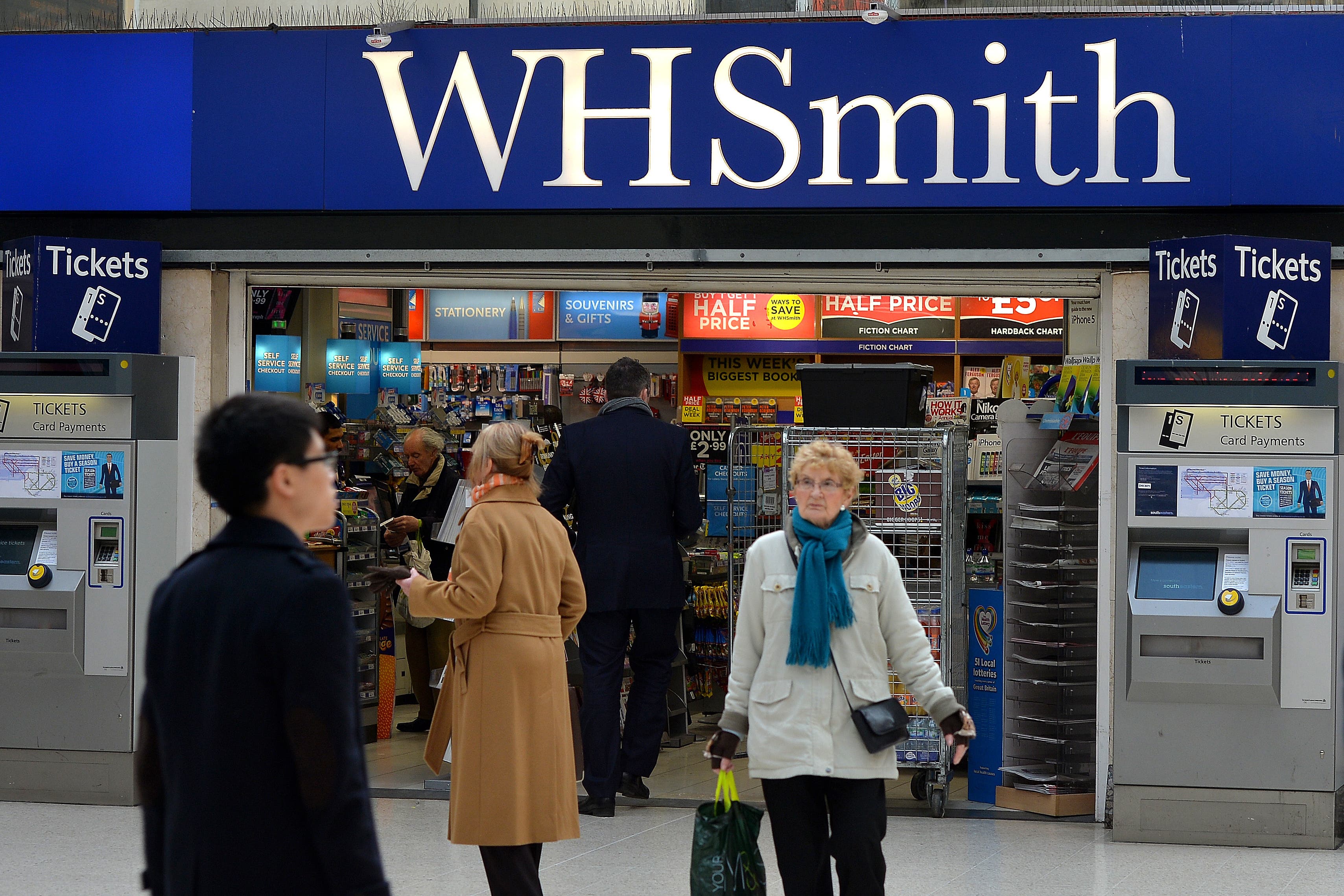 WH Smith is selling its high street arm (John Stillwell/PA)