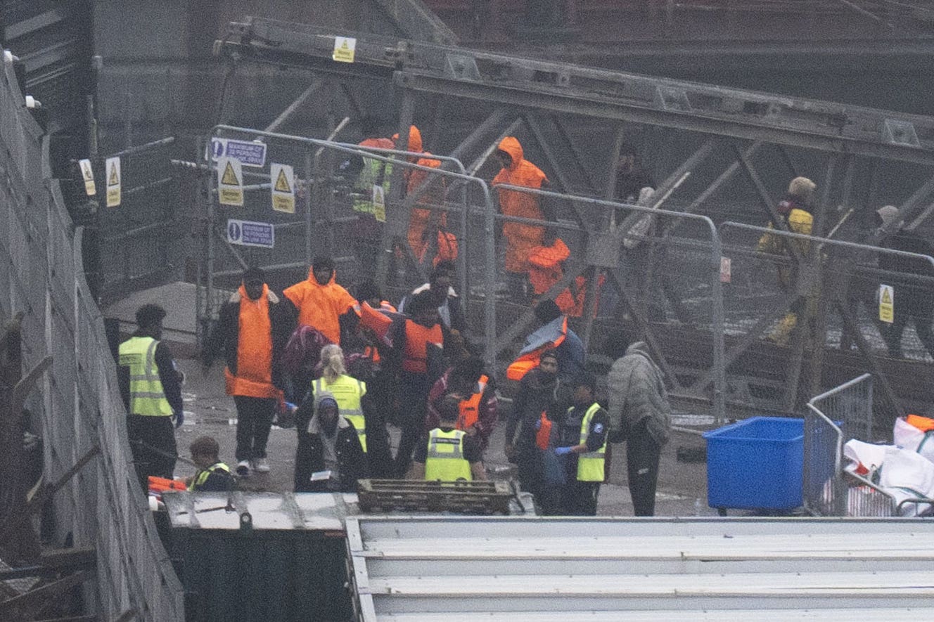 A Home Office spokesman said the Government is ‘intensifying’ its collaboration with France and other European countries over migrant crossing in the English Channel (Gareth Fuller/PA)