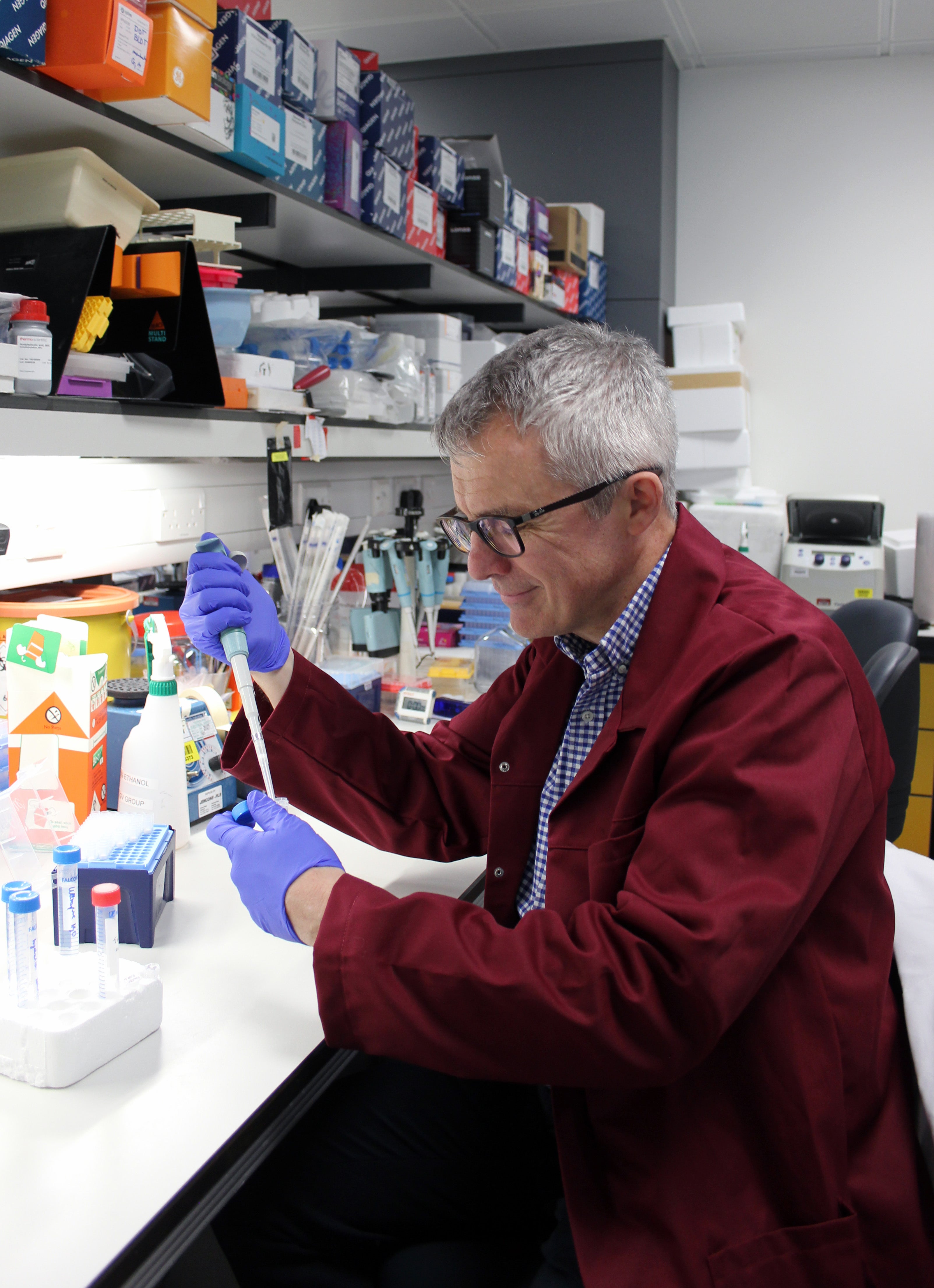 Professor George Vassiliou, who co-led a study