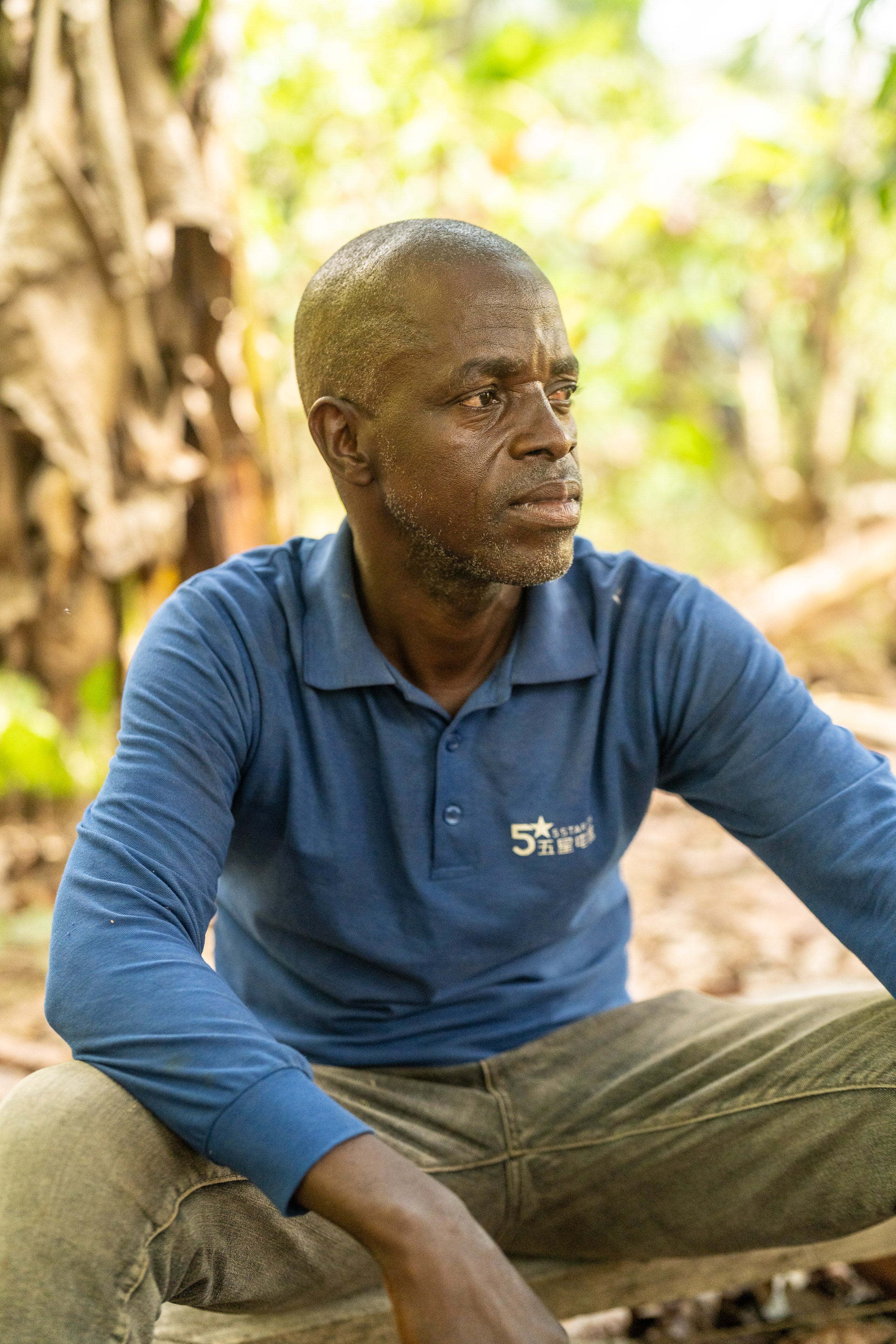 Fabrice Flan, a Yeyasso farmer from the village of Yapleu
