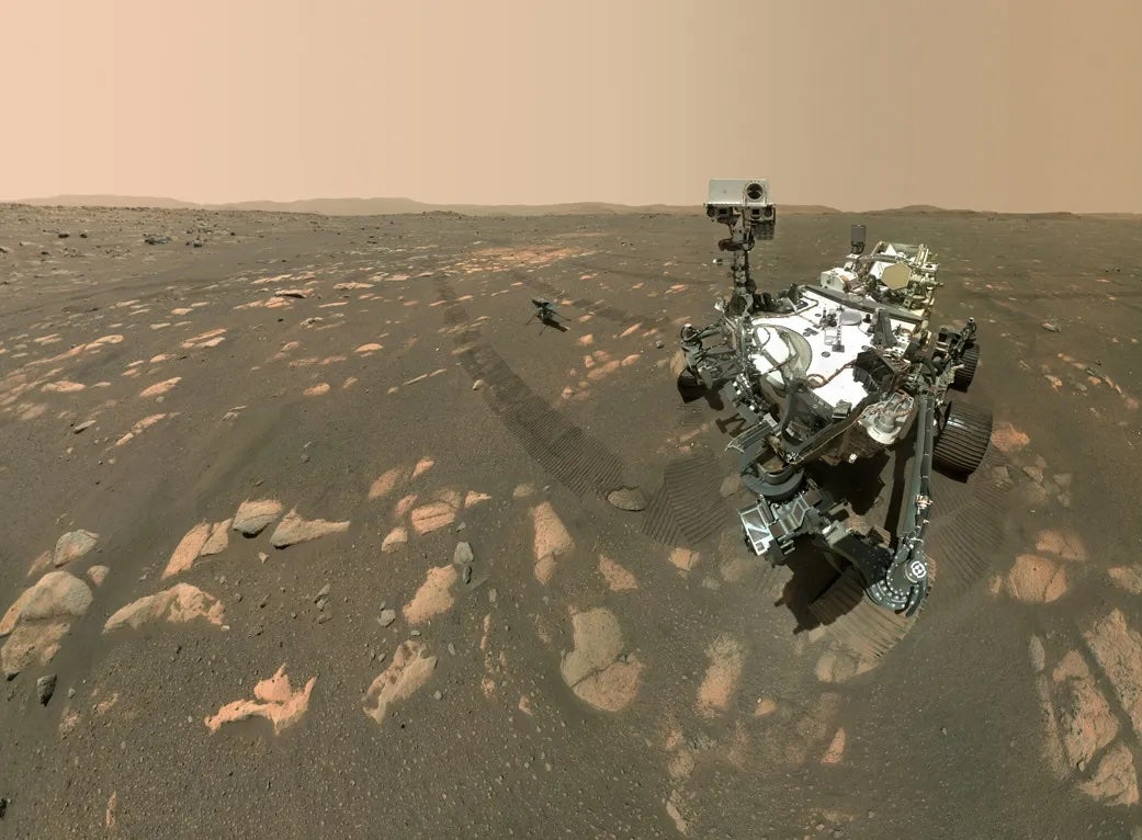 A team of international researchers says they are one step closer to finding out if life ever existed on Mars. They used data from NASA’s Perseverance rover to help find minerals that signal a ‘possibly life-supporting’ past