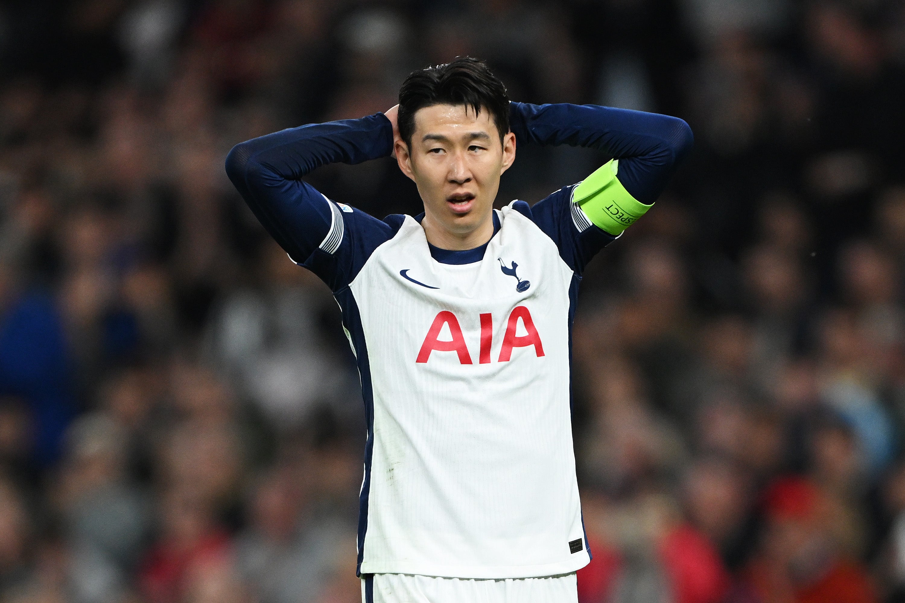 Son Heung Min has been ruled out of the second leg