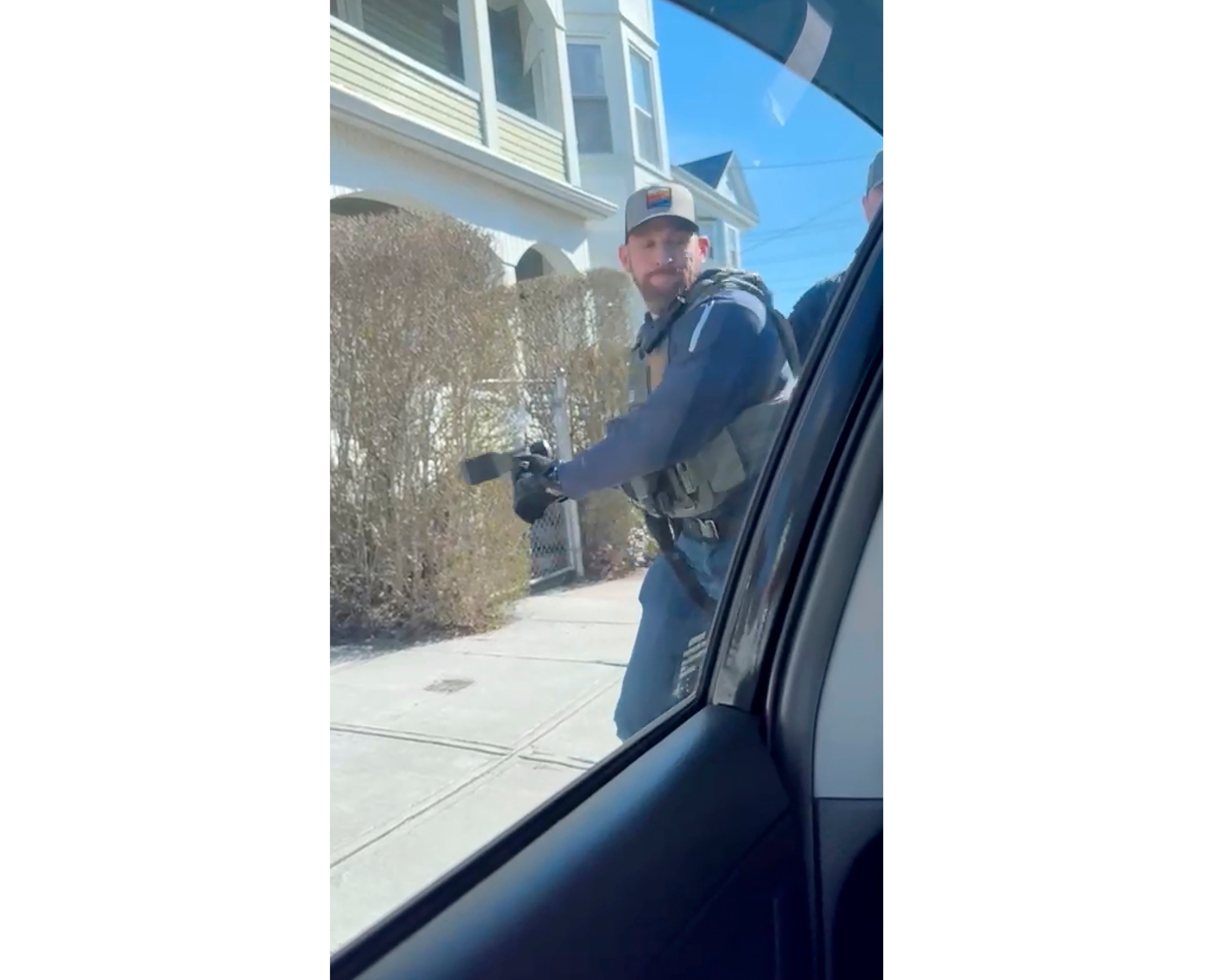 Immigration-Smashed Window