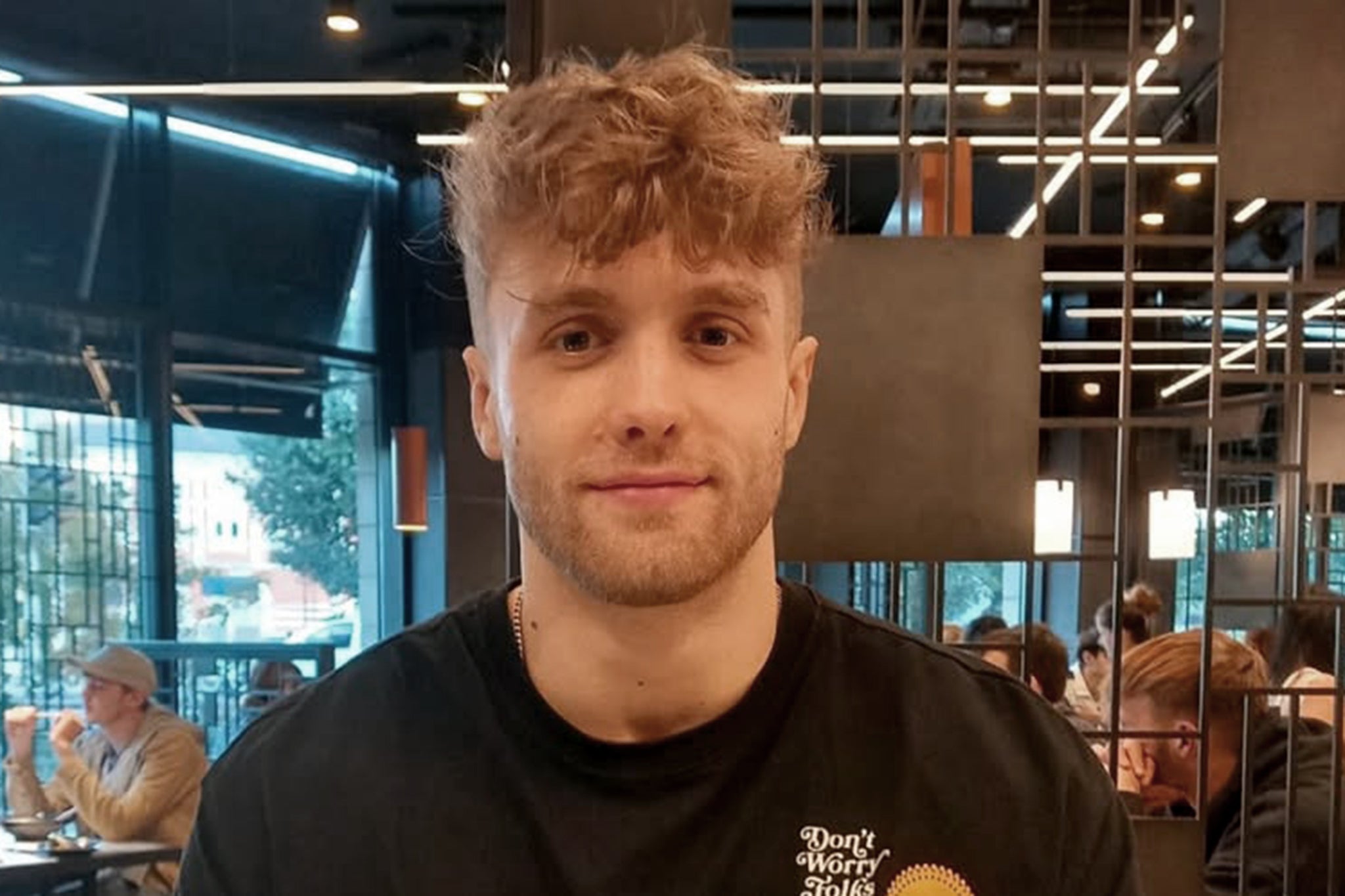 Family members shared a photo of Davies in a missing persons appeal