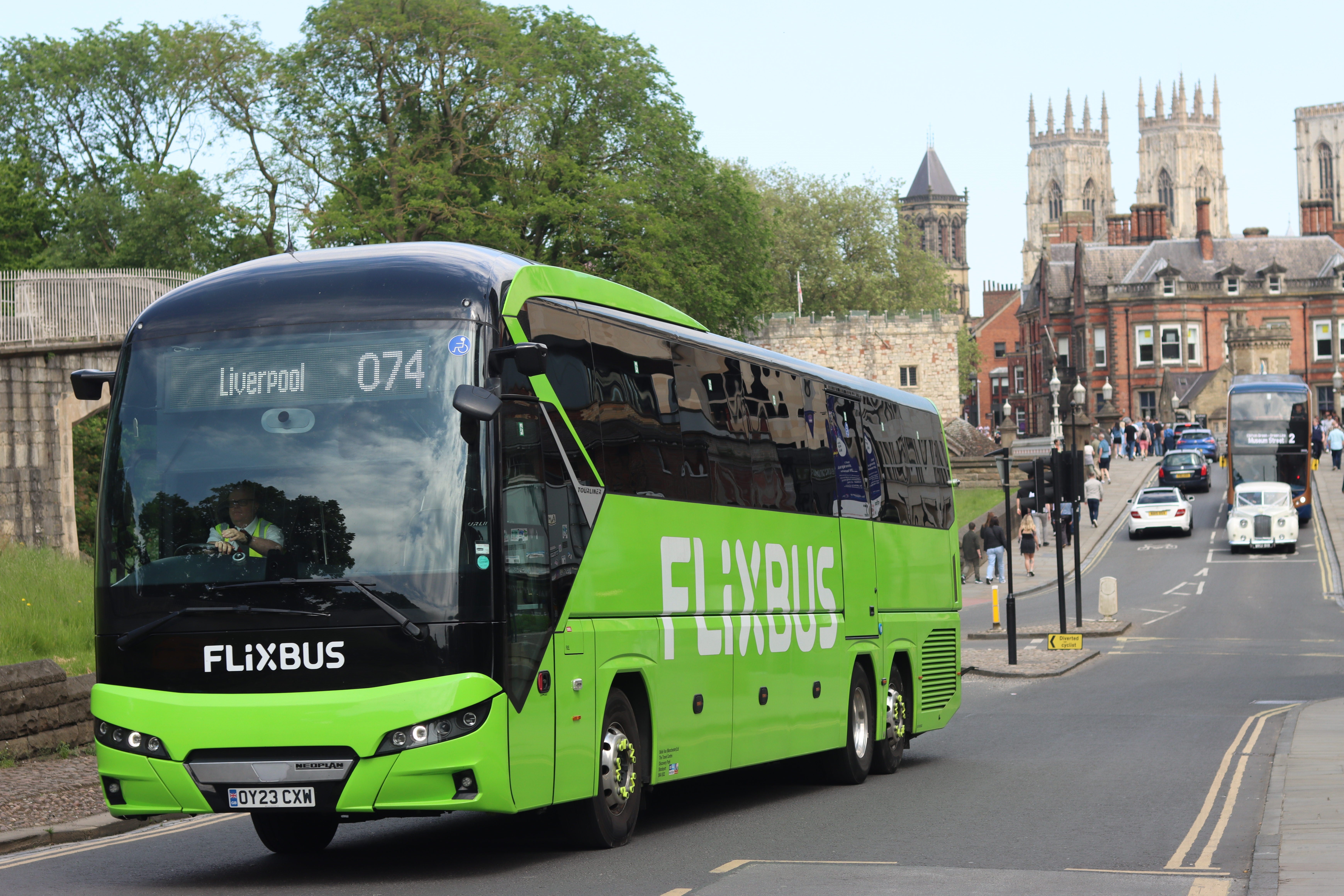 FlixBus has a network of over 80 destinations