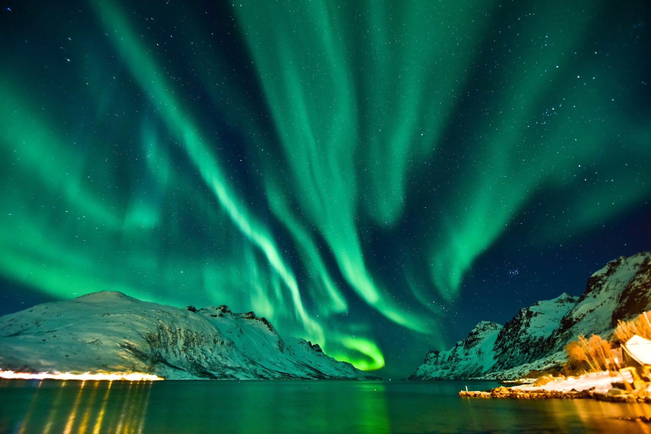 There’s a high probability of seeing the lights in Tromso