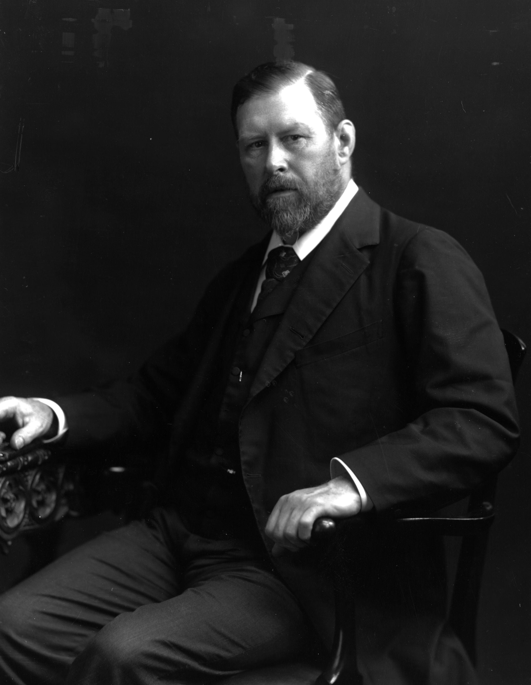 Bram Stoker (1845-1912), author of 'Dracula'