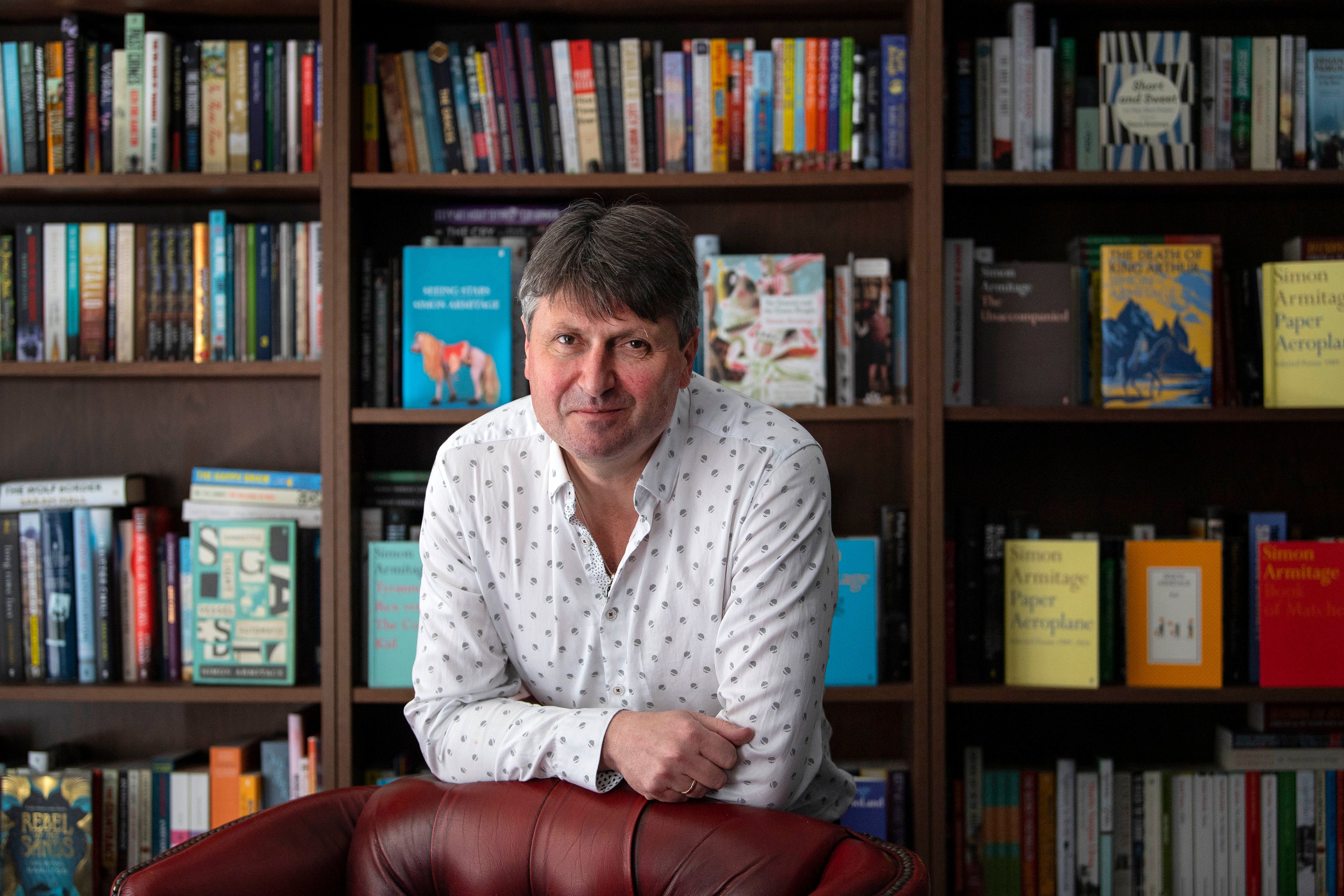 Simon Armitage , who is Poet Laureate. (Victoria Jones/PA)
