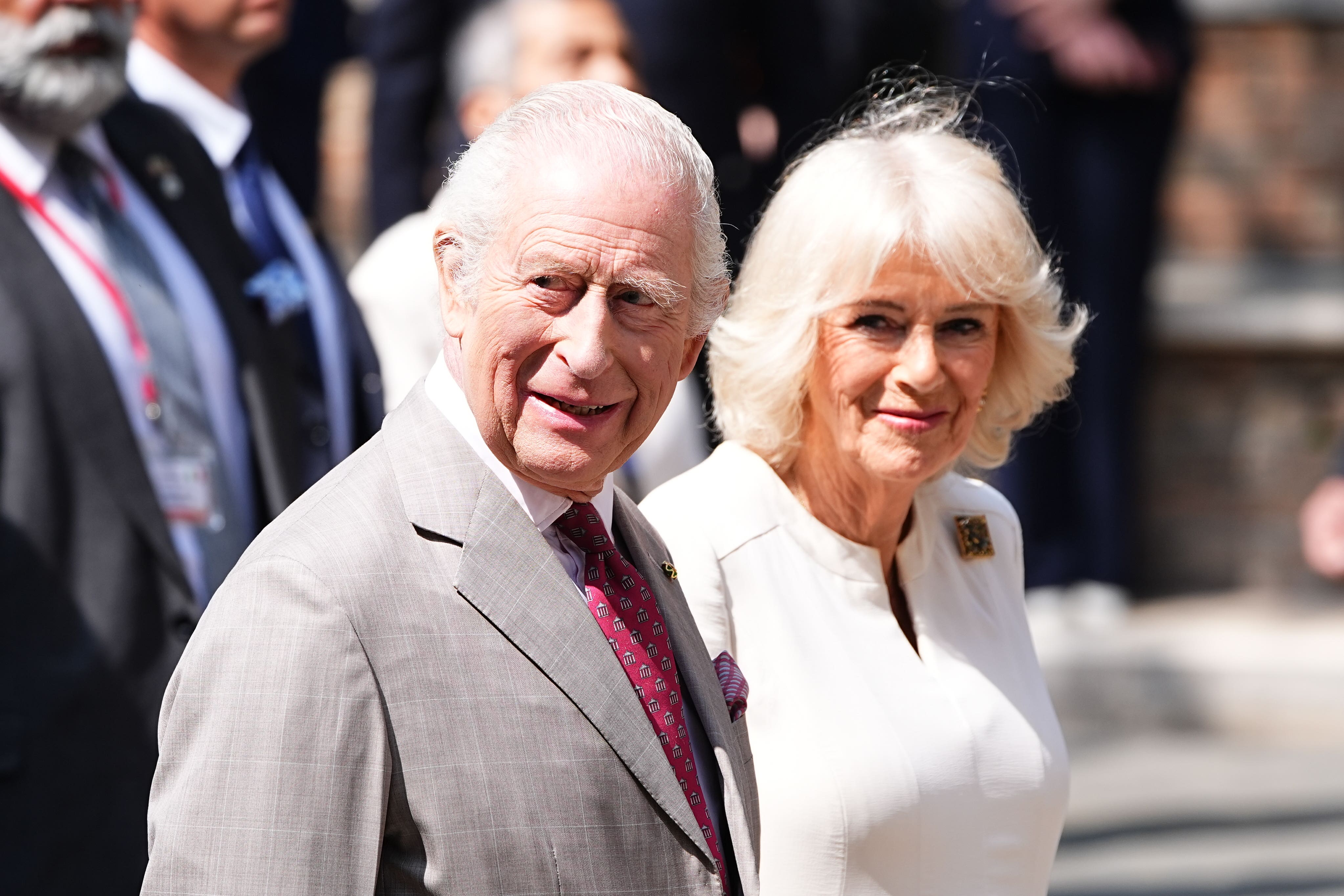The King and Queen will attend a Royal Maundy service at Durham Cathedral (Aaron Chown/PA)