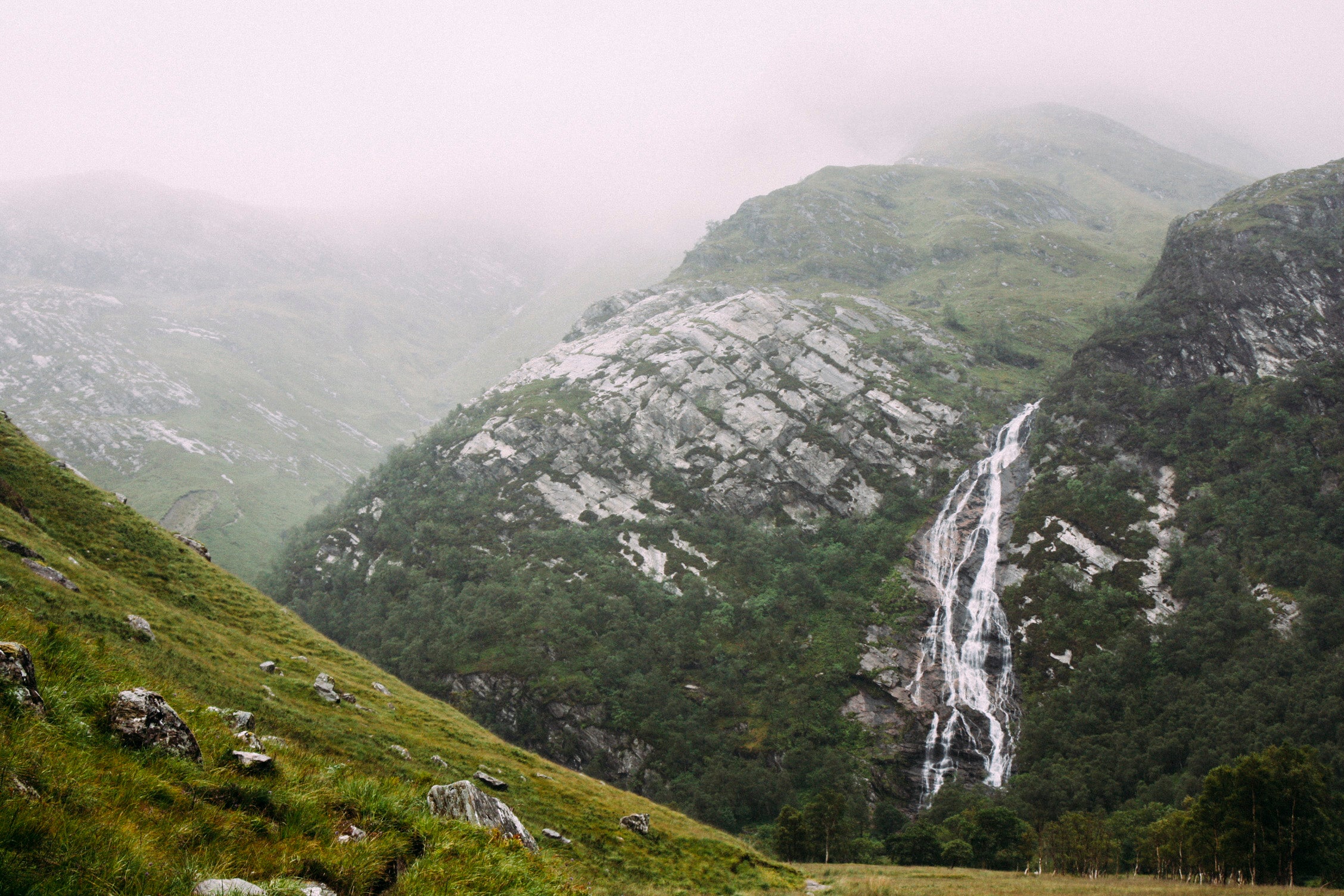 Harry defeated the Hungarian Horntail beside the thunderous 120m-high Steall Falls