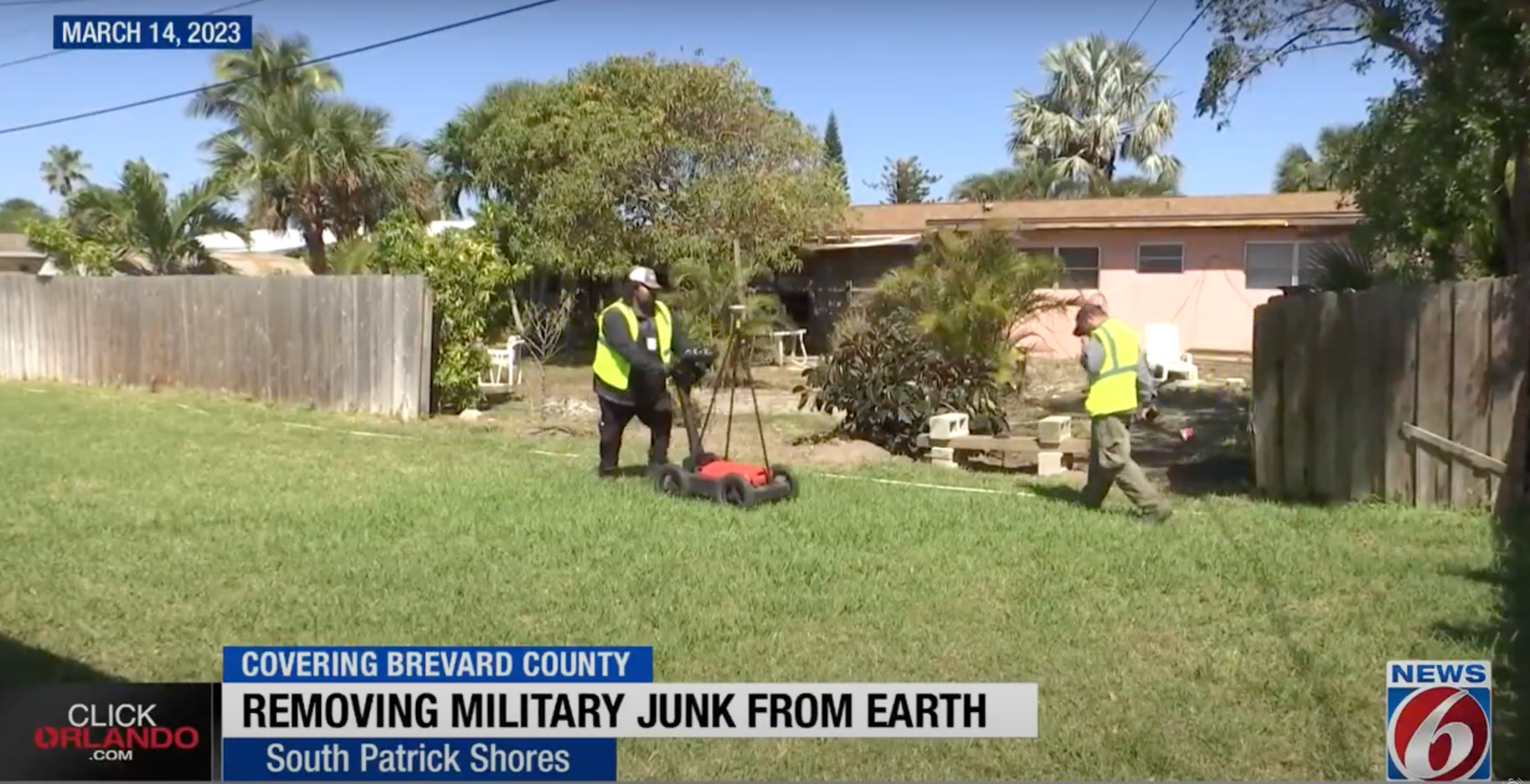 The U.S. Army Corps of Engineers is set to begin digging in yards in South Patrick Shores